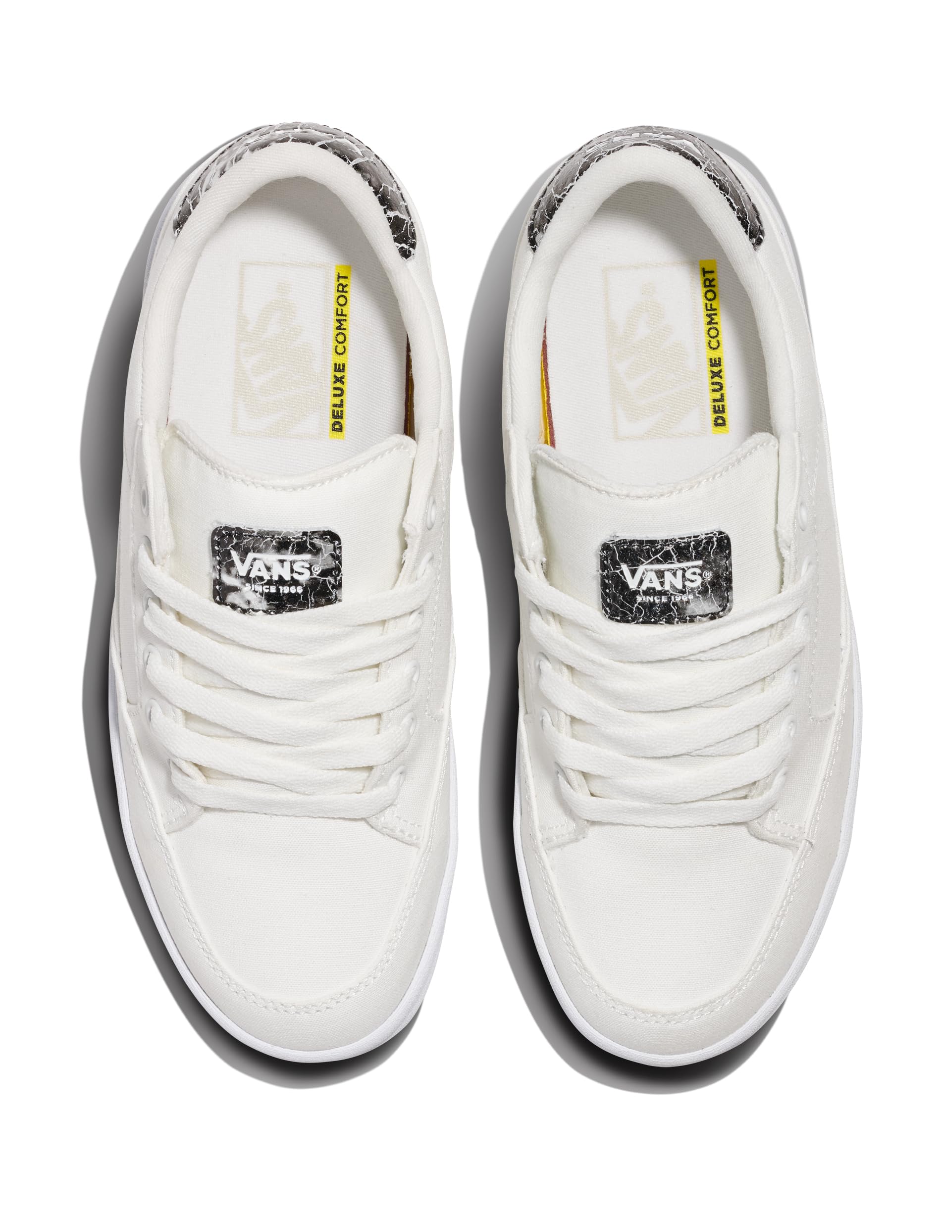 Vans Women's Emmy Deluxe Shoe: 9 Metallic Pop Black