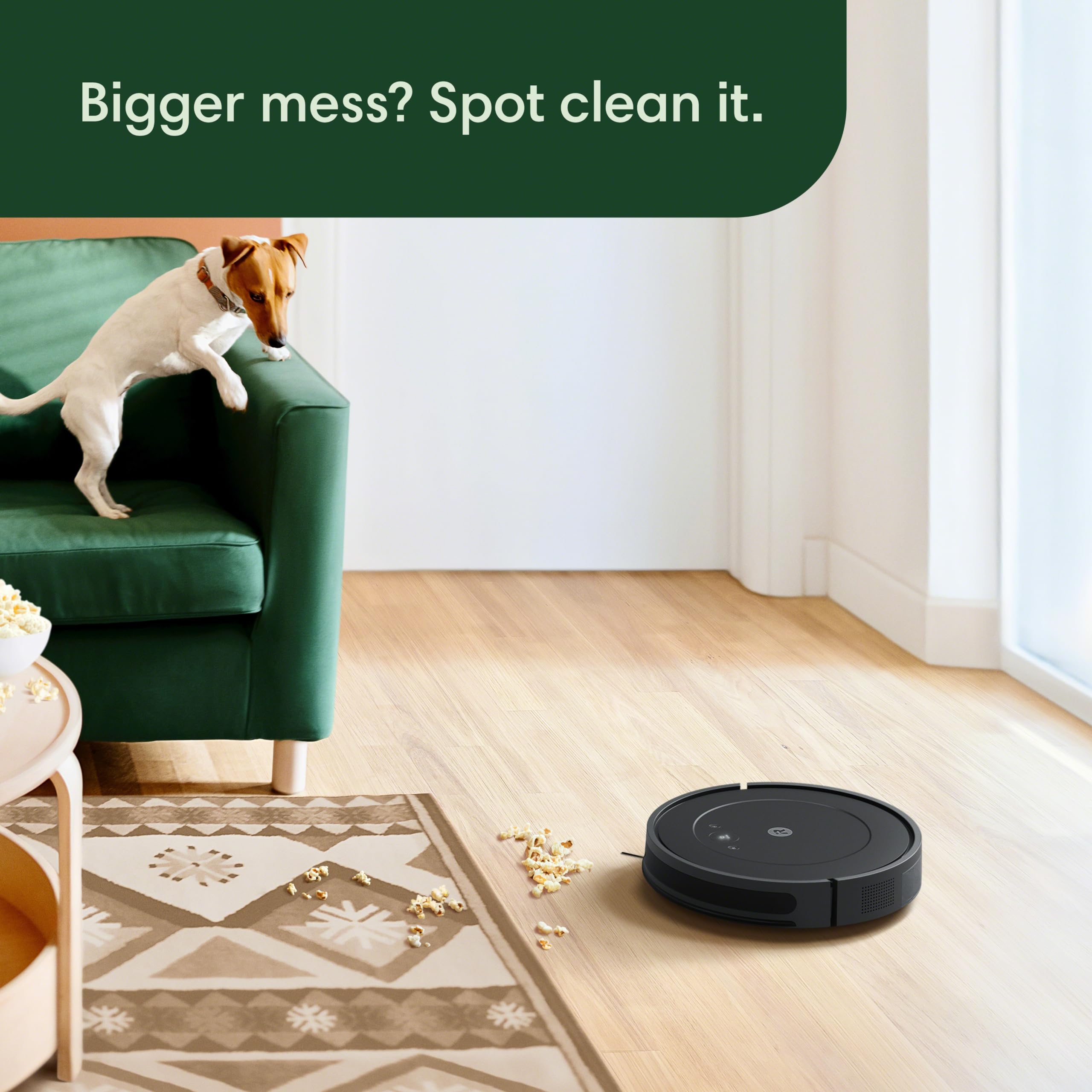 iRobot  Robot Vacuum-Wi-Fi Connectivity, Personalized Cleaning Recommendations, Works with Alexa, Good for Pet Hair, Carpets, Hard Floors, Self-Charging: Roomba Q011 Amazon Exclusive