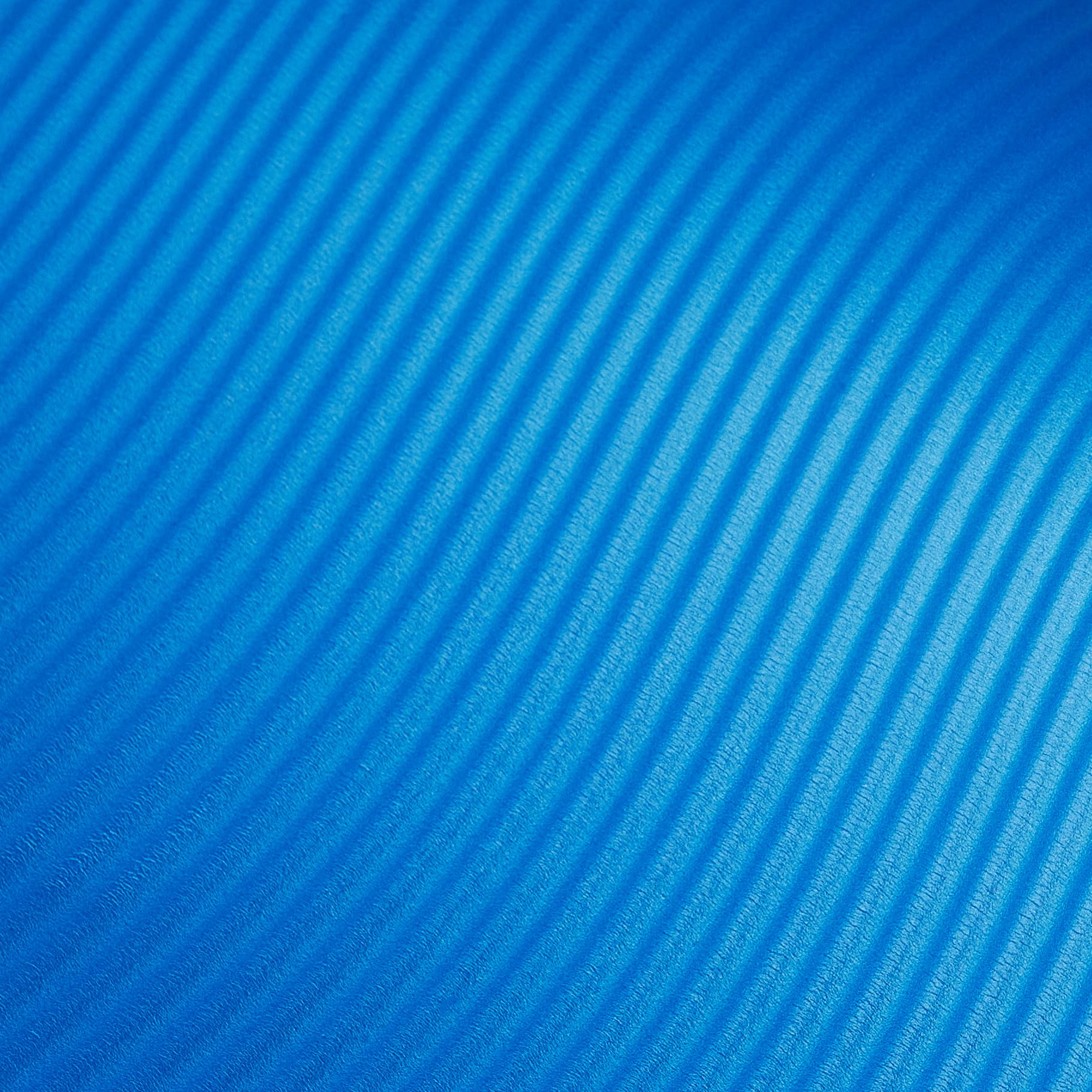 Amazon Basics 1/2 Inch Extra Thick Exercise Yoga Mat with Carrying Strap, Cushioned Support, for Fitness and Gym Workouts: Blue