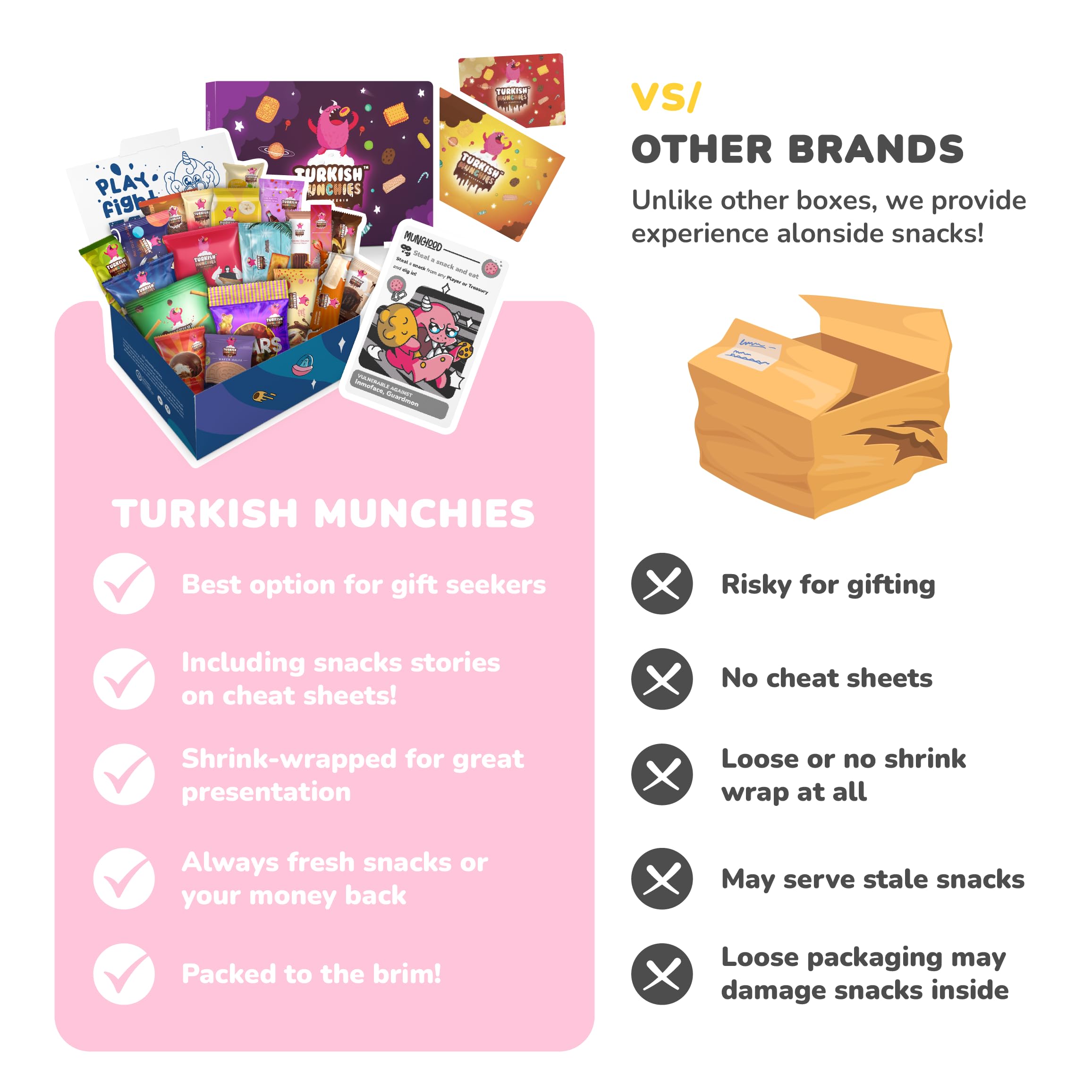 Mega International Snack Box | Premium Exotic Foreign Snacks | Unique Snack Food Gifts Included | Try Extraordinary Turkish Snacks | Candies from Around the World | 32 Full-Size Snacks - Image 3