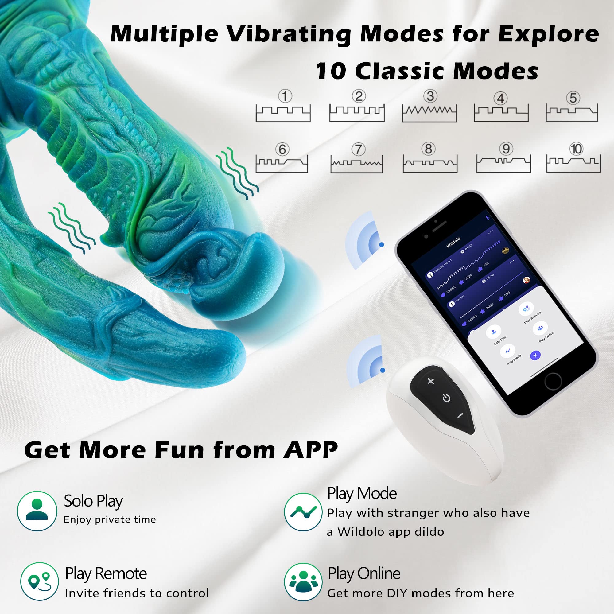 Monster Dildo Dragon Double Silicone Fantasy Dildo, 9 Inch Suction Soft Massive Dildo for Men, Realistic Vibrating Wide Dildos for Women, Fake Prostate G Spot Curved Penis: Monster Dildo Dragon Double Silicone Fantasy Dildo, 9 Inch Suction Soft Massive Dildo for Men, Realistic Vibrating Wide Dildos for Women, Fake Prostate G Spot Curved Penis