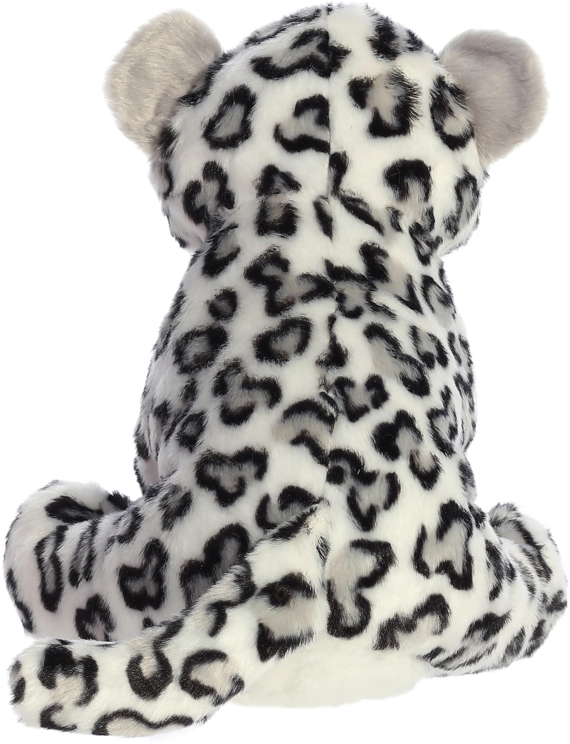 Aurora® Adventurous Destination Nation™ Snow Leopard Stuffed Animal - Global Exploration - Learning Fun - Mint 12 Inches