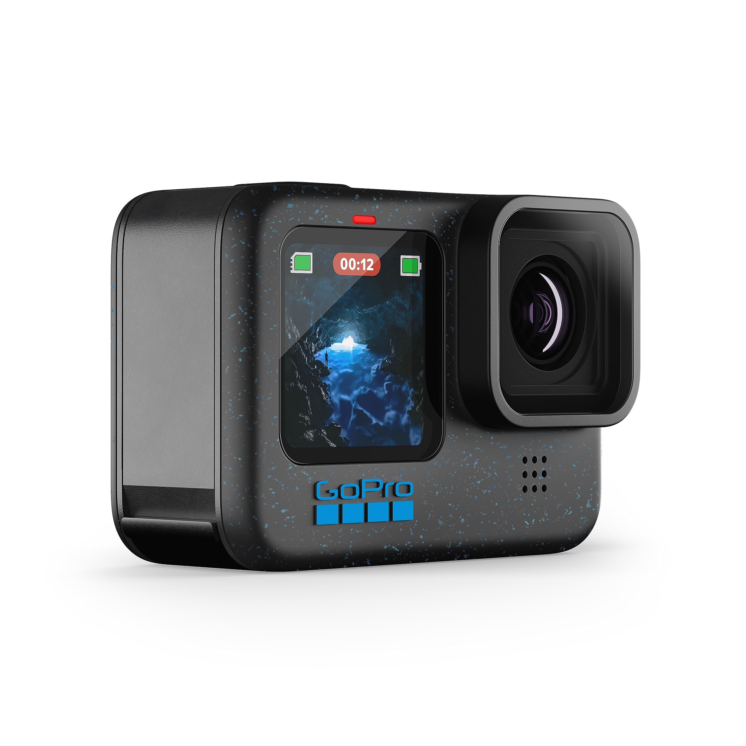GoPro HERO12 Black - Waterproof Action Camera with 5.3K60 Ultra HD Video, 27MP Photos, HDR, 1/1.9" Image Sensor, Live Streaming, Webcam, Stabilization: GoPro HERO12 Black - Waterproof Action Camera with 5.3K60 Ultra HD Video, 27MP Photos, HDR, 1/1.9" Image Sensor, Live Streaming, Webcam, Stabilization