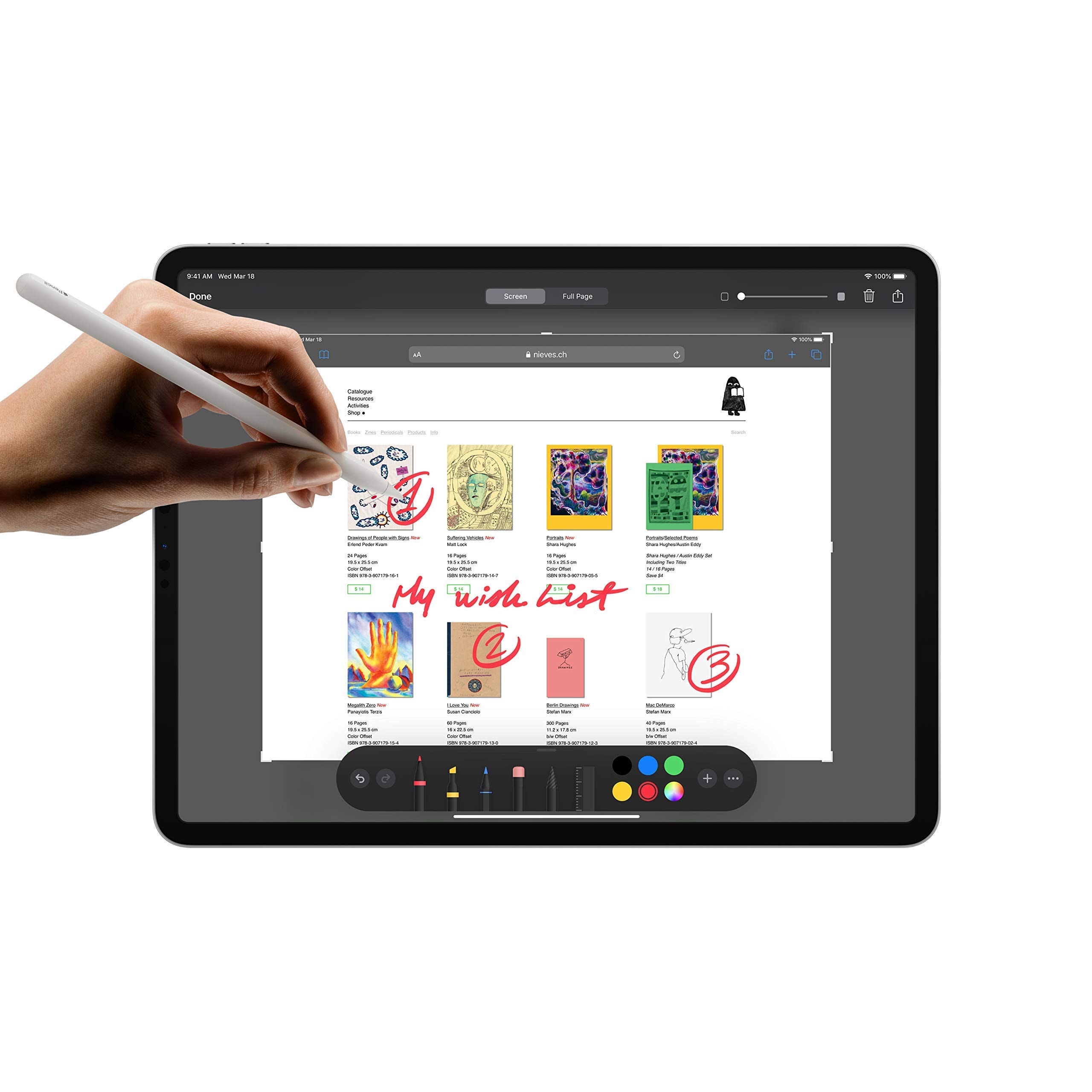iPad Pro 11in (2nd Gen.) - 128GB - WiFi - Space Gray (Renewed Premium)