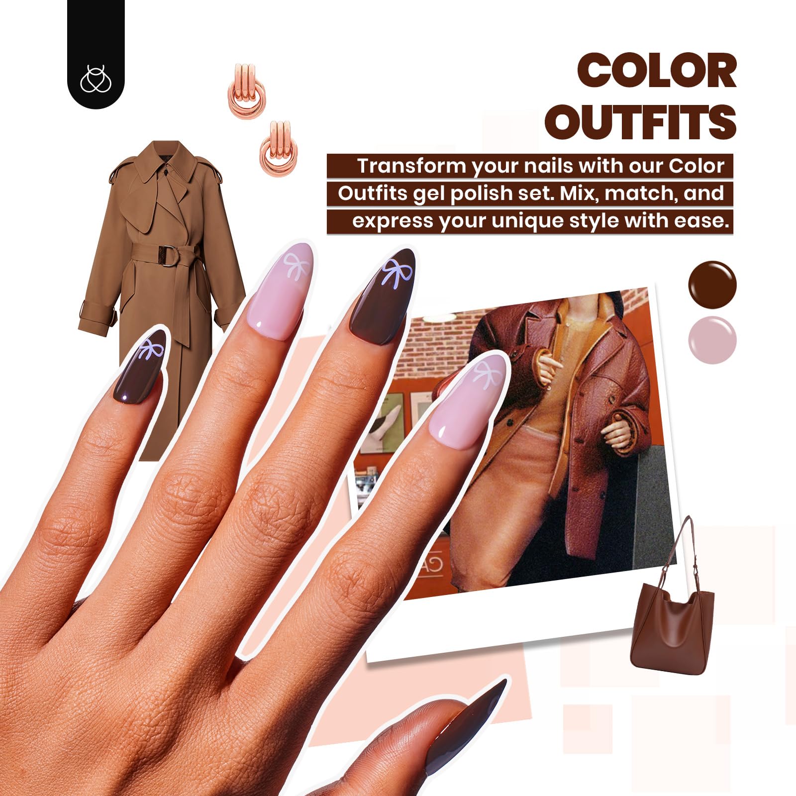 beetles Gel Polish Set Summer Gel Nail Polish Kit Pastel 36 Pcs 32 Colors with Base Top Coat Hot Pink Green Black White Burgundy Red Blue Purple Gifts for Women Fingertip Palette: 0-0 35 Colors Outfits