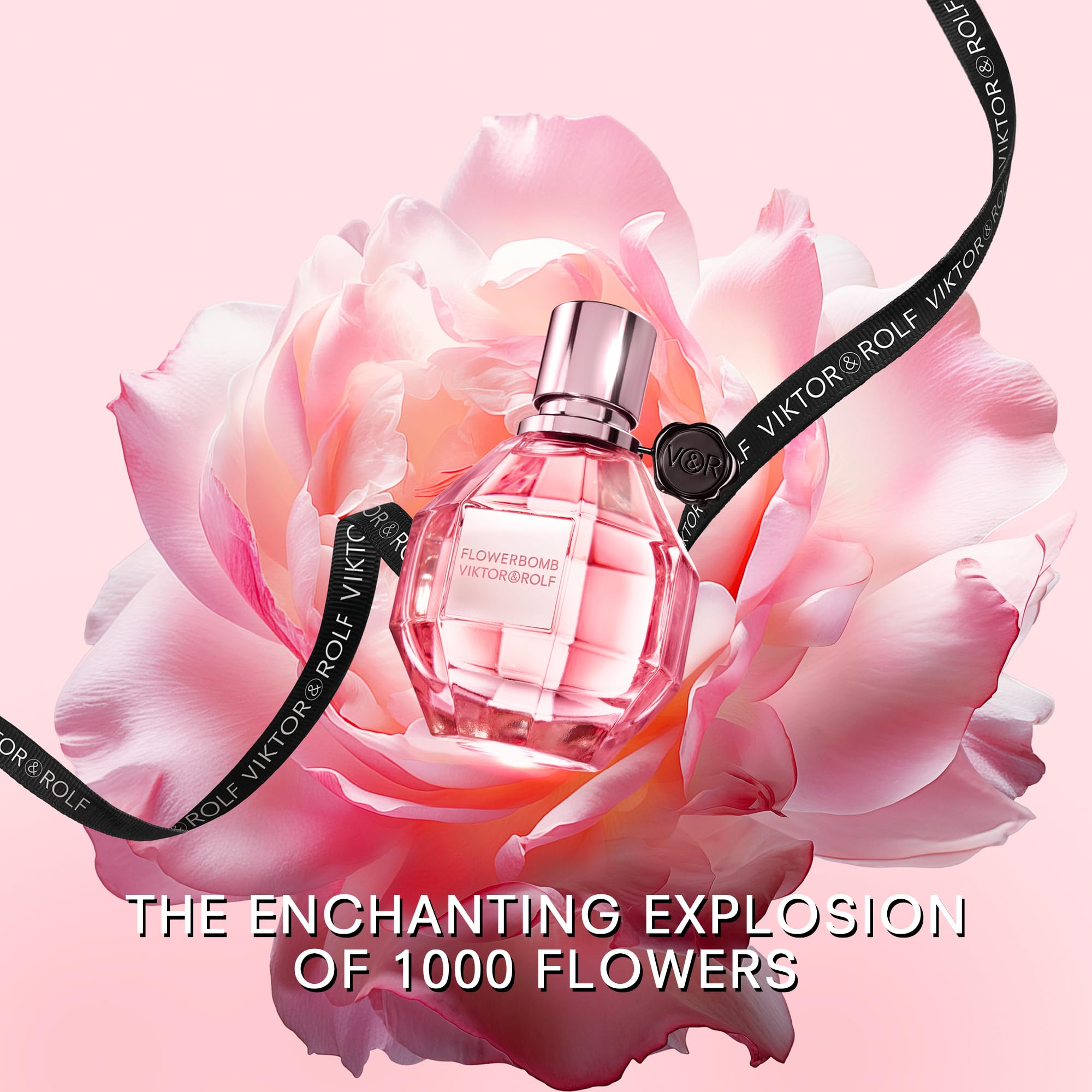 Viktor&Rolf - Flowerbomb Eau de Parfum - Women's Perfume - Floral & Woody - With Notes of Vanilla, Jasmine, & Rose: 3.4 Fl Oz