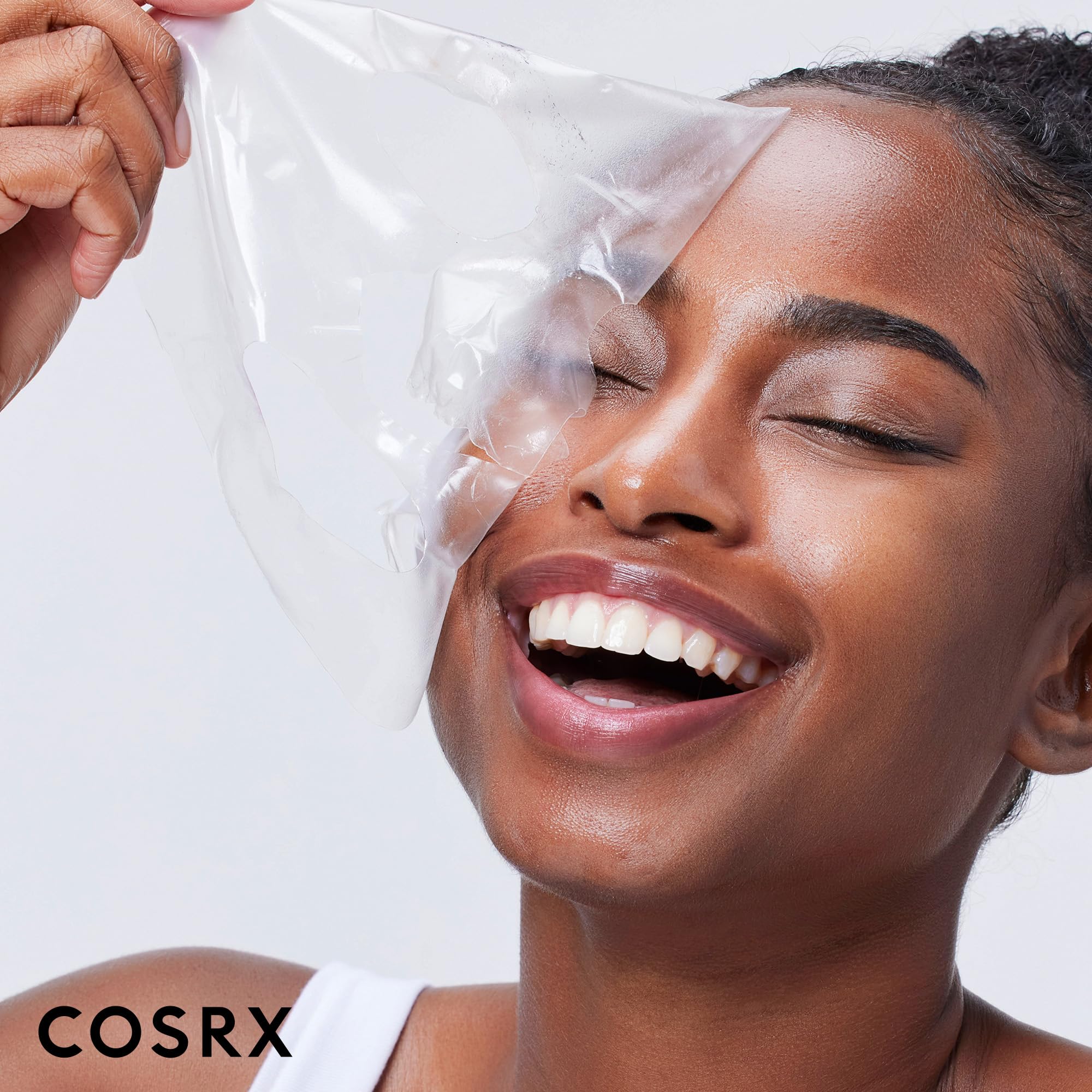 COSRX Advanced Snail Mucin Glass Glow Hydrogel Face Masks Skincare 3 EA, Collagen Face Mask, Travel Essentials, Overnight Face Mask, Korean Skin Care: COSRX Advanced Snail Mucin Glass Glow Hydrogel Face Masks Skincare 3 EA, Collagen Face Mask, Travel Essentials, Overnight Face Mask, Korean Skin Care