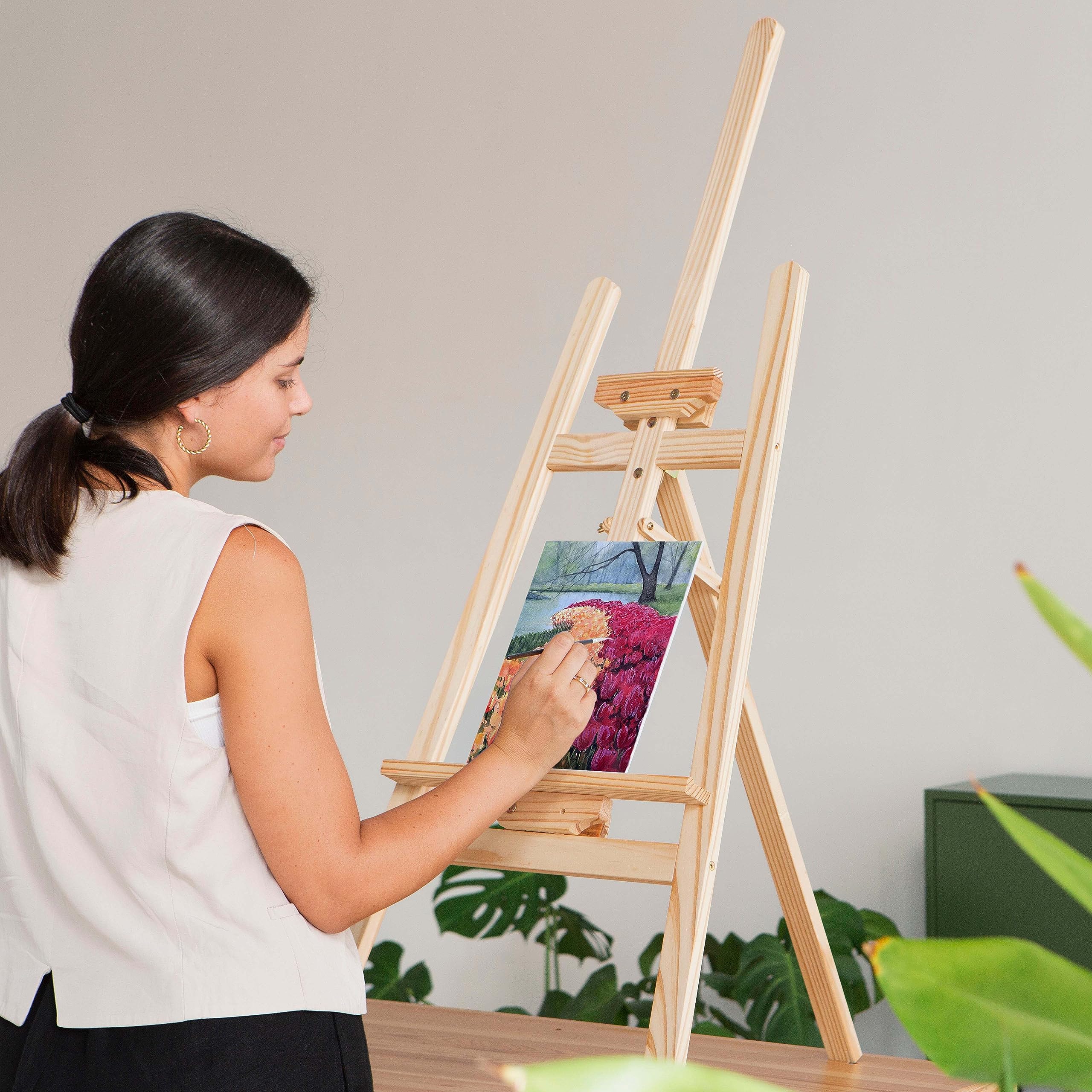 Elan Cotton Canvas Panels 8x10, 12-Pack Canvas Boards for Painting, Painting Canvas, Canvases for Painting, Art Board Bulk, Art Canvas Board, Blank Canvas Panel, Plain Canvas Board Art Canvas Panels: 8x10"