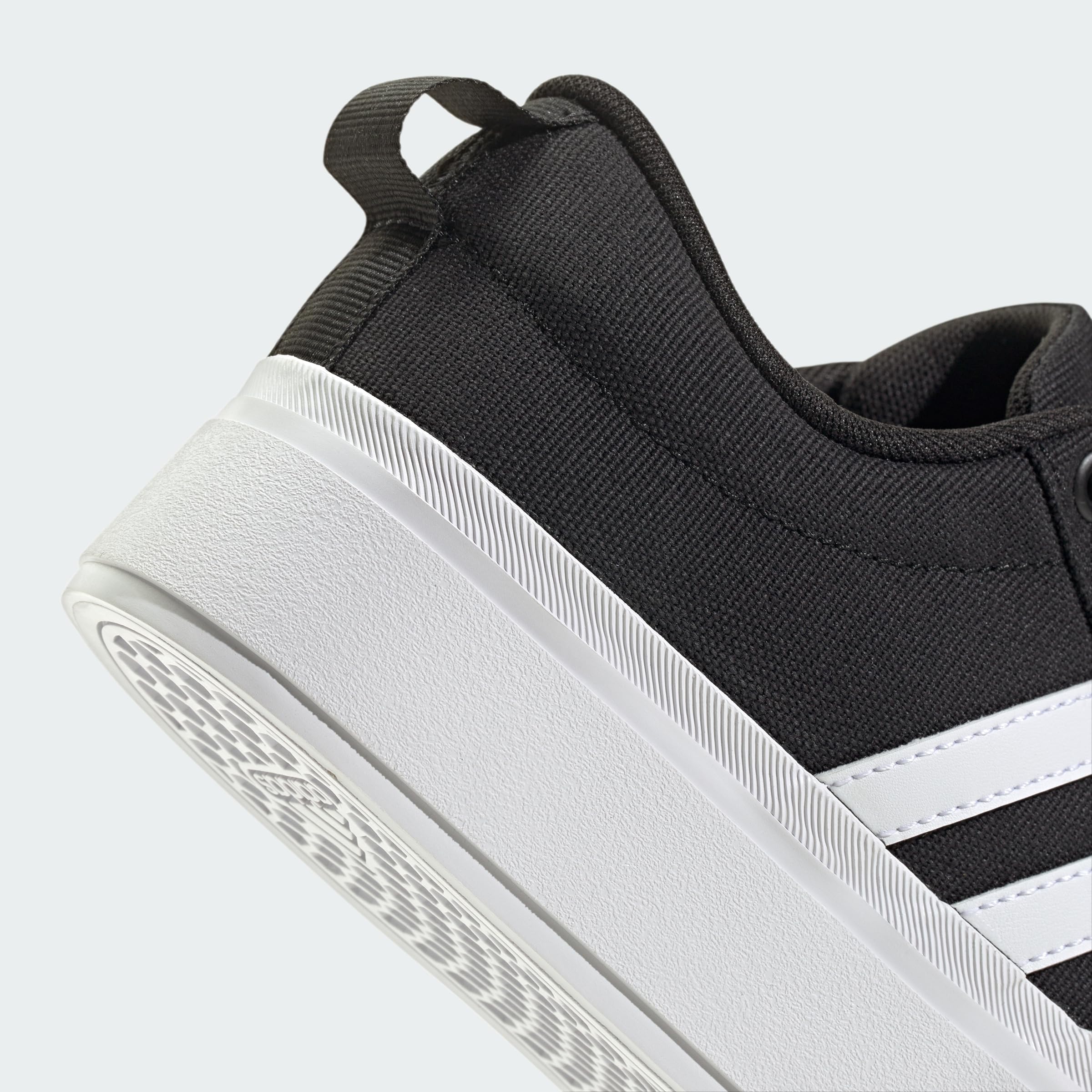 adidas Women's Bravada 2.0 Platform Shoes Skate: 7 Black/White/Black