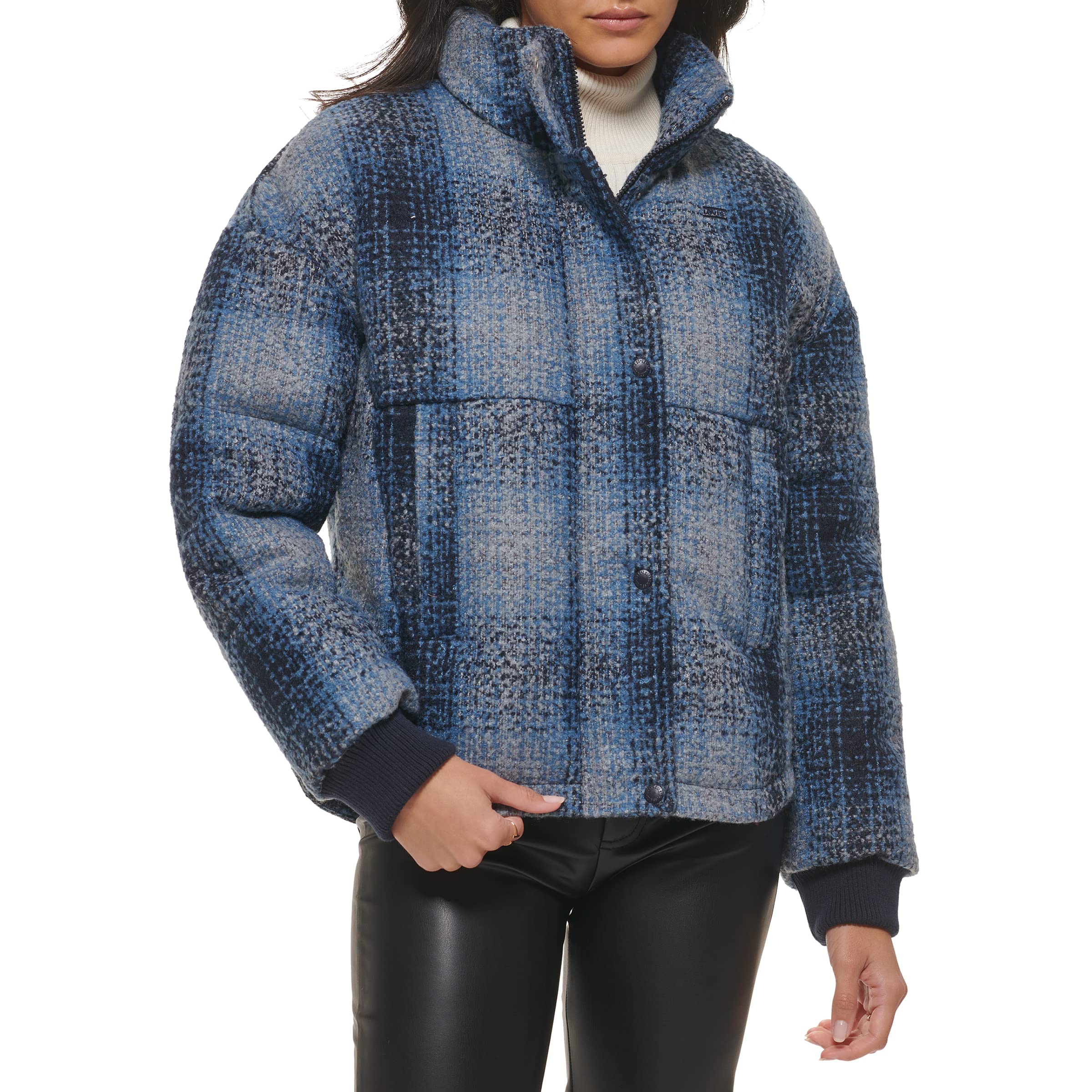 Levi's Women's Cinch Waist Puffer Jacket
