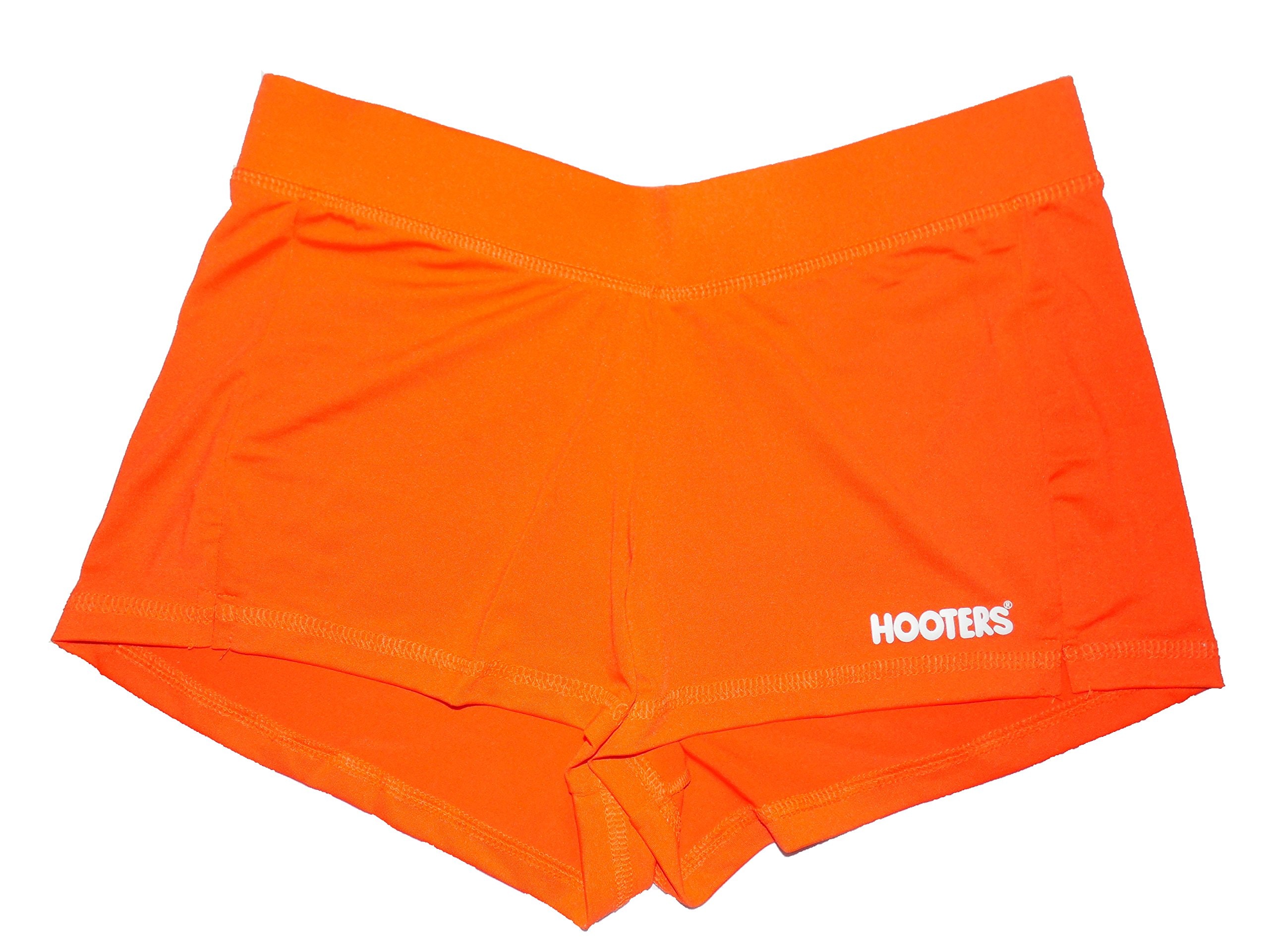 Hooters Orange Shorts: 3X-Small
