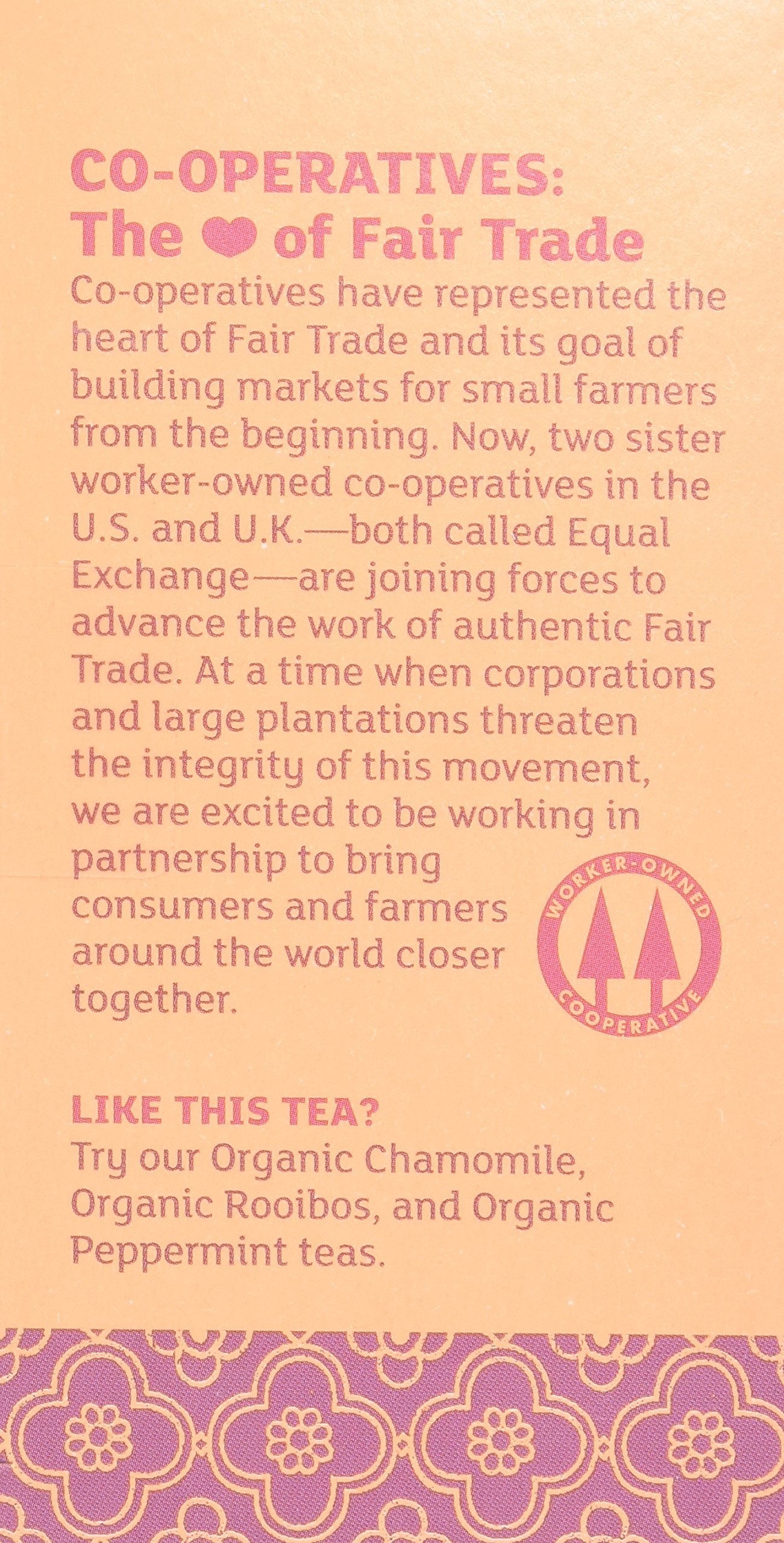 Equal Exchange Organic Vanilla Rooibos Tea, 20-Count (Pack of 3) thumbnail 4