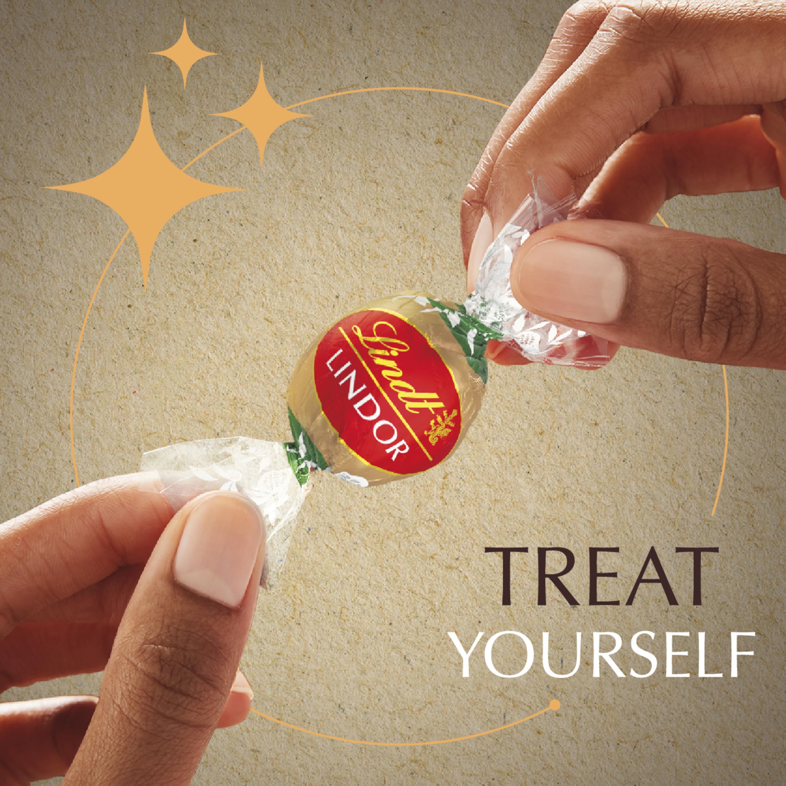 Lindt LINDOR OatMilk Chocolate Candy Truffles, Non-Dairy Chocolate Truffles with Smooth, Melting Truffle Center, 5.1 oz.
