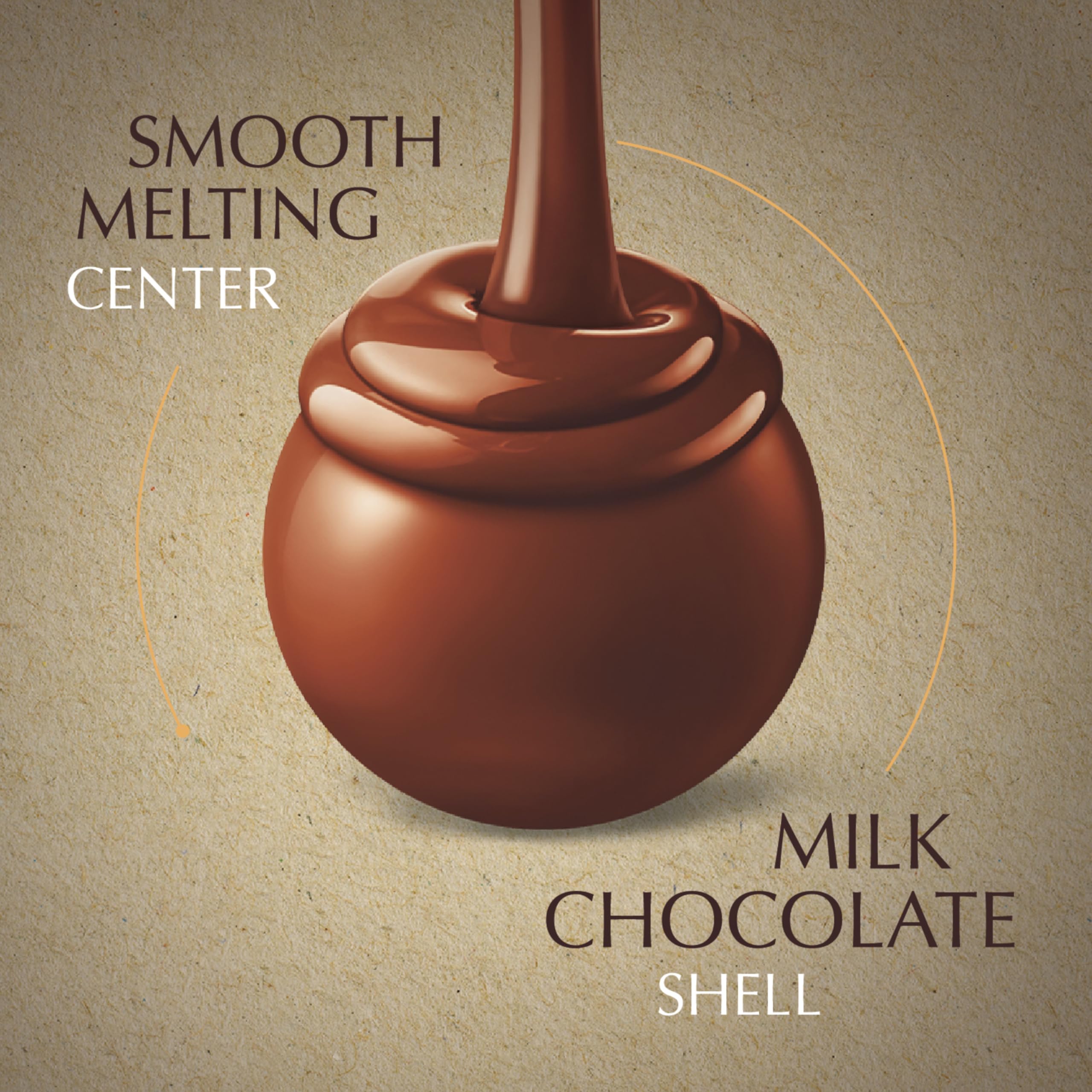 Lindt LINDOR OatMilk Chocolate Candy Truffles, Non-Dairy Chocolate Truffles with Smooth, Melting Truffle Center, 5.1 oz.