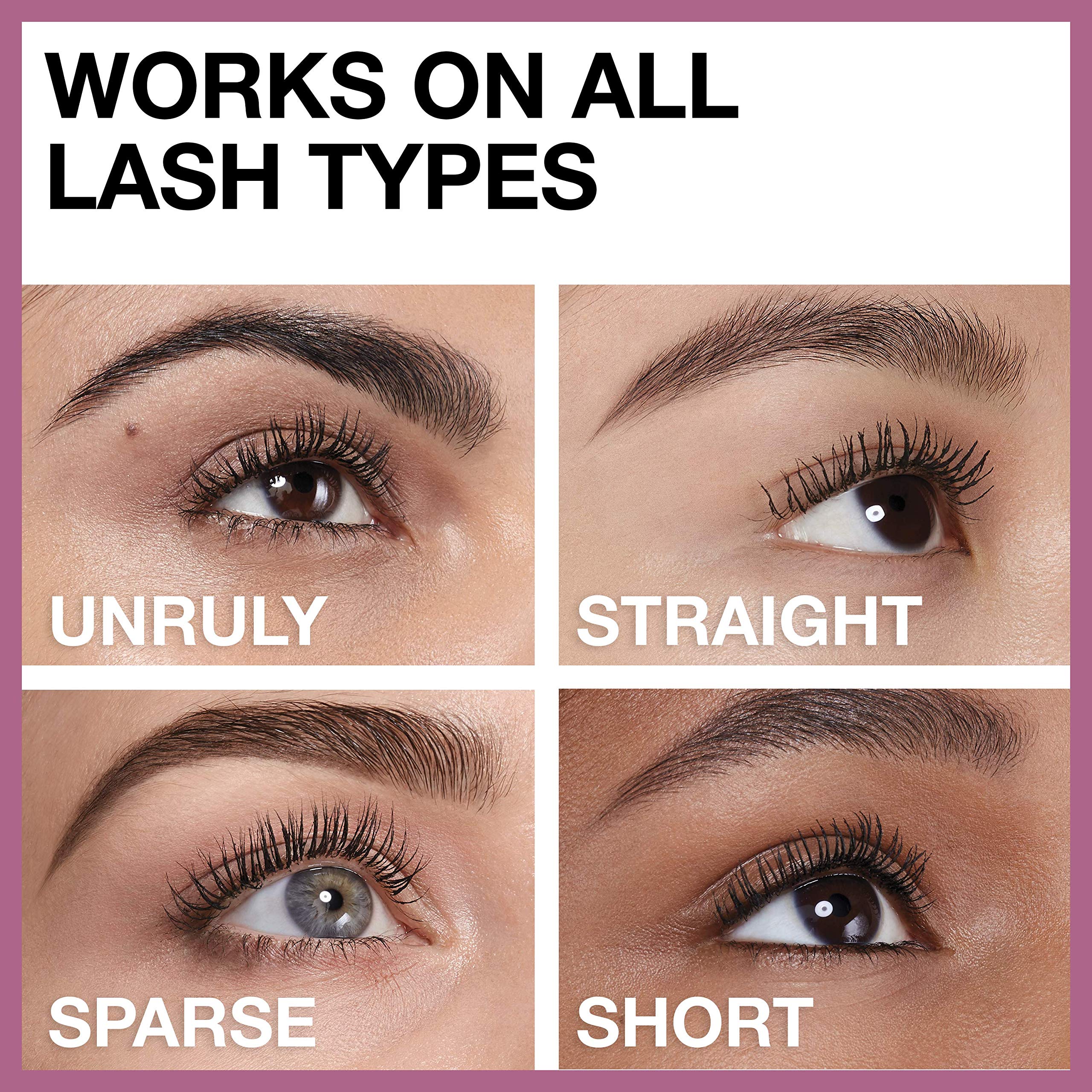 Maybelline Lash Sensational Waterproof Mascara, Lengthening and Volumizing for a Full Fan Effect, Brownish Black, 1 Count thumbnail 8