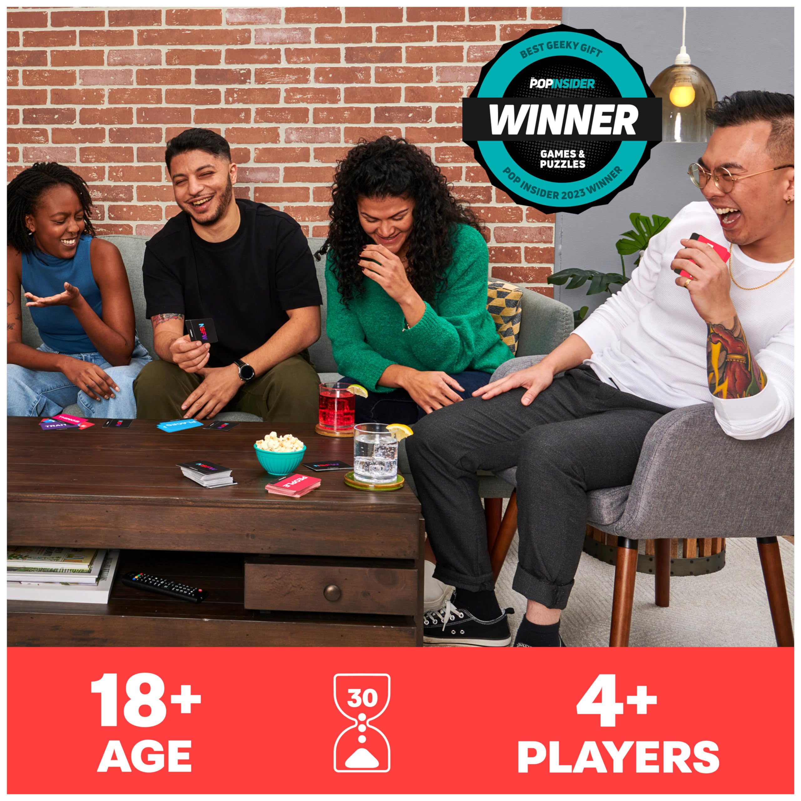 Spin Master Games, , The Viral Adult Party Game for Bachelorette Parties, College, Birthdays, Friendsgiving, 2-10 Players, for Ages 18 & Up: Tell Me Without Telling Me
