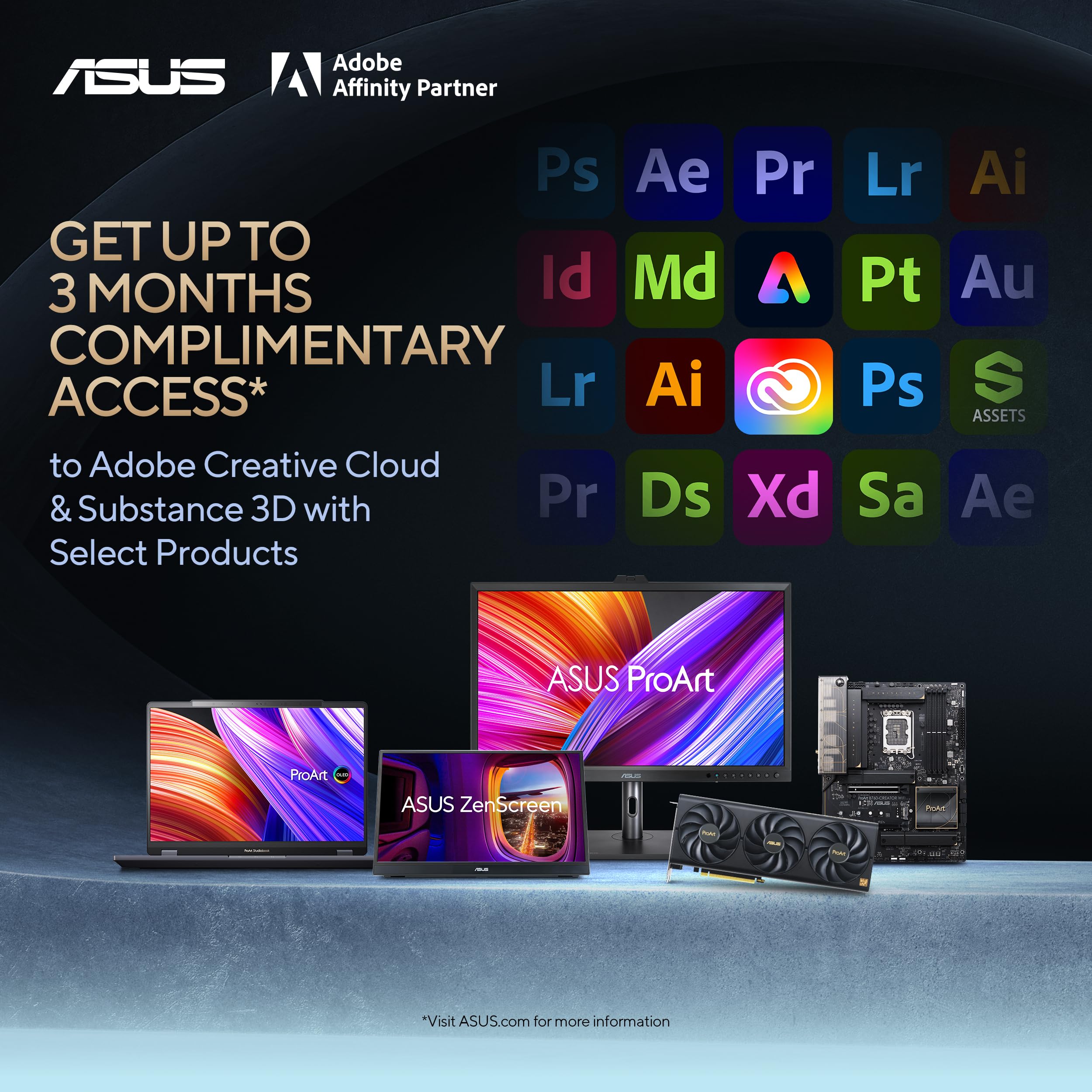 ASUS TUF Gaming 27" 2K HDR Gaming Monitor (VG27AQ) - QHD (2560 x 1440), 165Hz (Supports 144Hz), 1ms, Extreme Low Motion Blur, Speaker, G-SYNC Compatible, VESA Mountable, DisplayPort, HDMI ,Black thumbnail 12