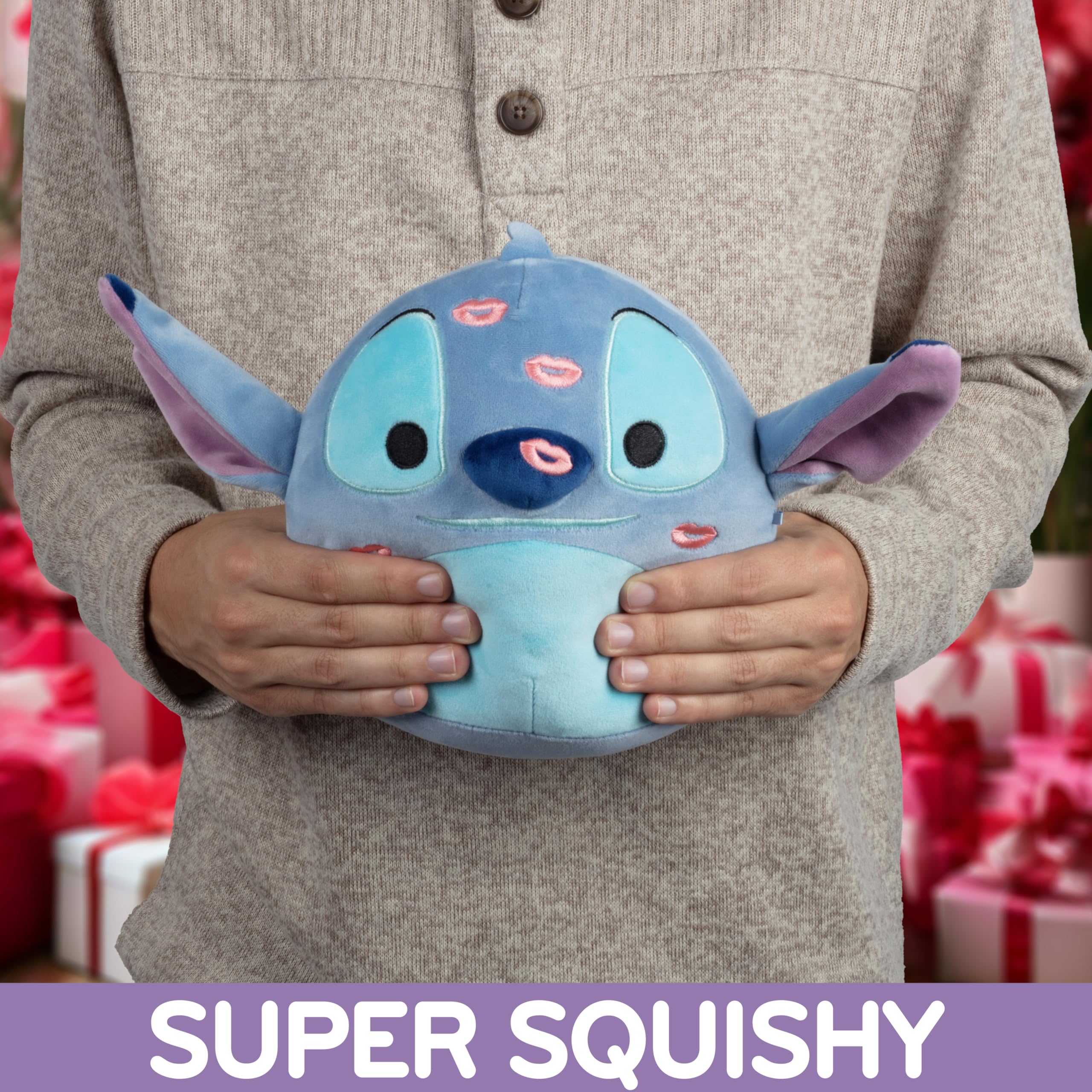 Squishmallows 8-Inch Stitch - Official Jazwares Disney Movie Plush - Collectible Soft Squishy Stuffed Animal Toy - Gift for Kids, Girls, Boys thumbnail 3