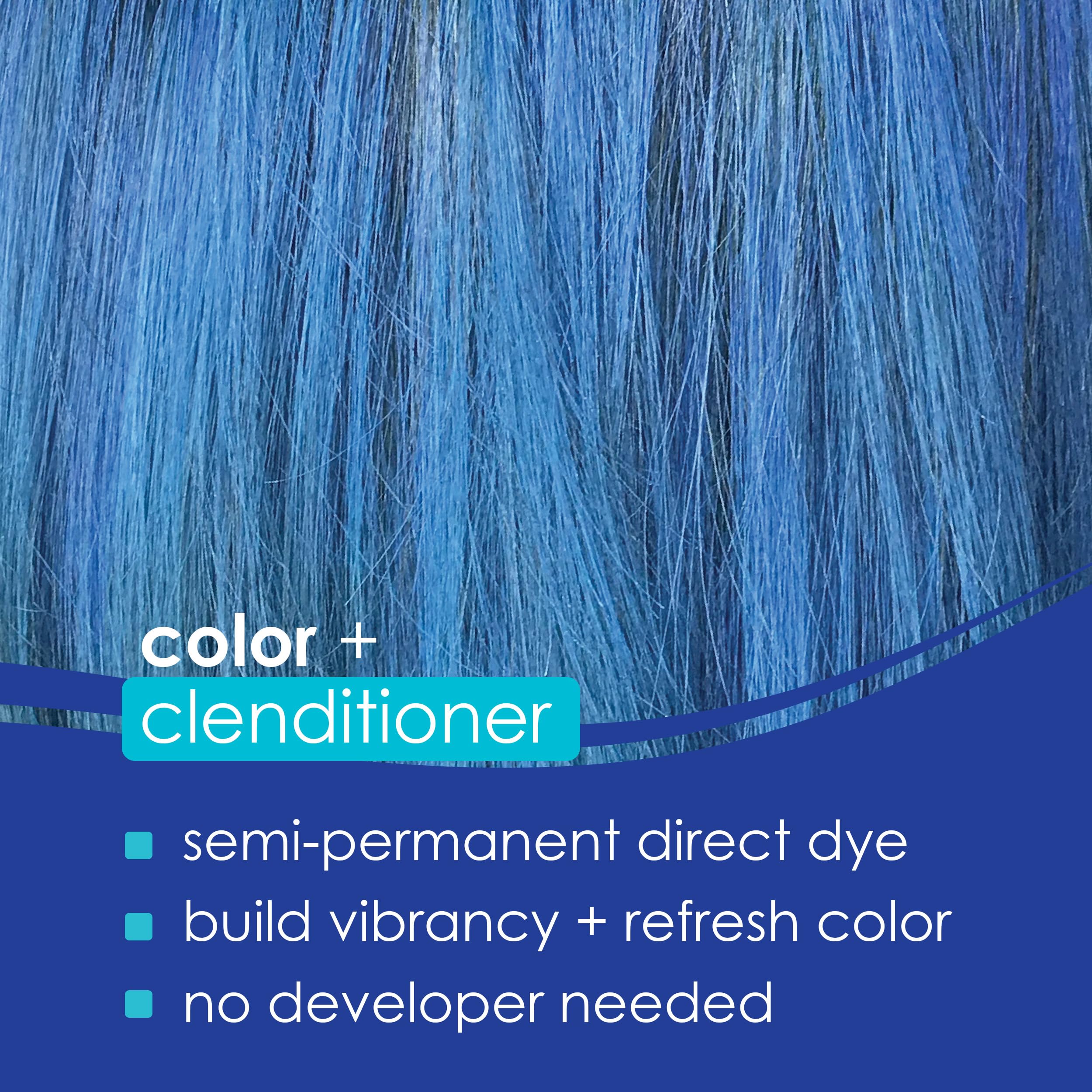 Keracolor Color + Clenditioner 3-in-1 Color-Depositing Conditioner, Gently Cleanses & Conditions, Semi-Permanent Hair Color, 23 Shades, 12 Fl Oz thumbnail 2