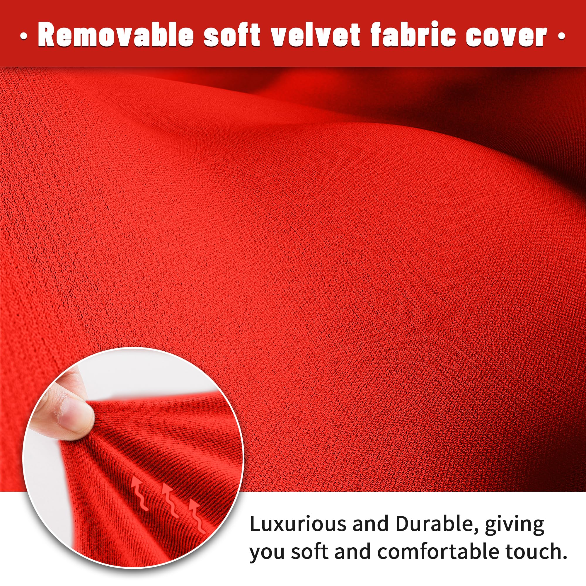 Sex Pillow Foam Heart Pillow Sex Position Pillow for Adults Sex Cushion Sex Furniture for Bedroom Couples Sex Toys: Red