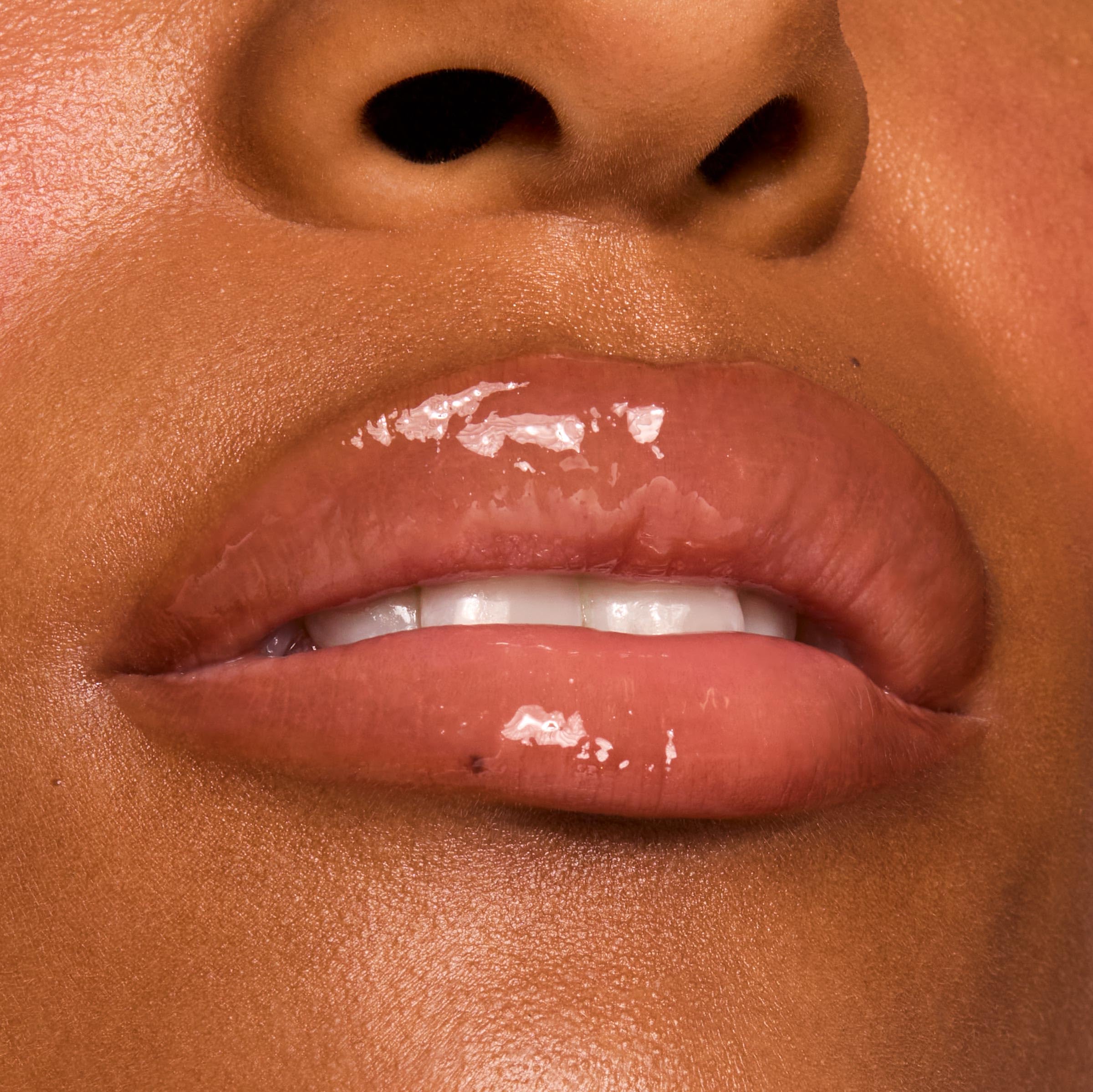 ColourPop Fresh Kiss Glossy Lip Balm - Hydrating Lip Care Enriched with Peptides, Hyaluronic Acid, Shea Butter & Vitamin E for an Ultra-Cushiony Formula -  (0.49 oz): Caramel Latte