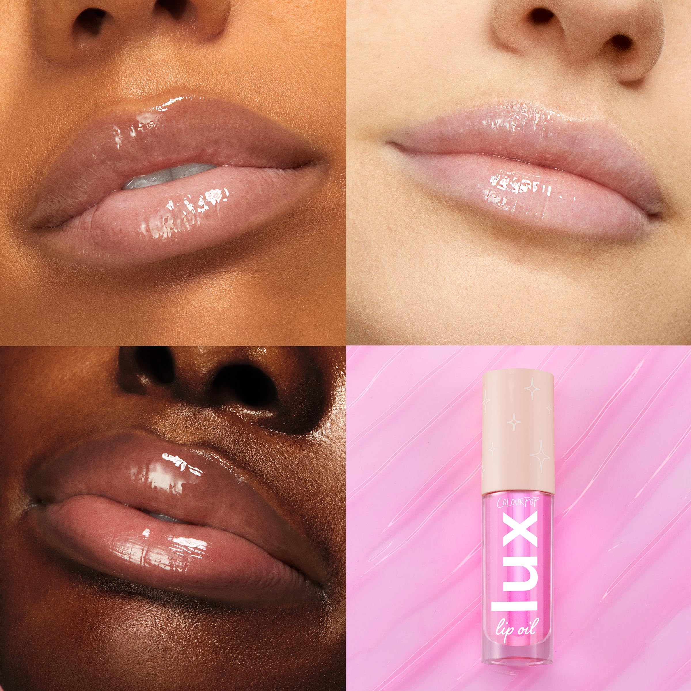 ColourPop Lux Lip Oil - Hydrating, Sheer Tinted Lip Oil Formulated with Antioxidant-Rich Chamomile Extract & Calendula Oil - Non-Greasy, Nourishing Pink Lip Oil - Raspberry Mojito (0.16 oz) thumbnail 2