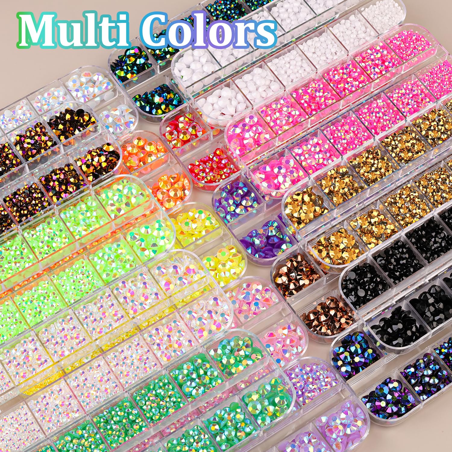 30000Pcs Resin Rhinestones with Tweezers for Crafting, Silver Clear Flatback Gems, Bedazzling Crystal with 3Pcs 10ml B7000 Jewelry Glue for DIY Crafts Clothing Tumblers Shoes Fabric Nail Art