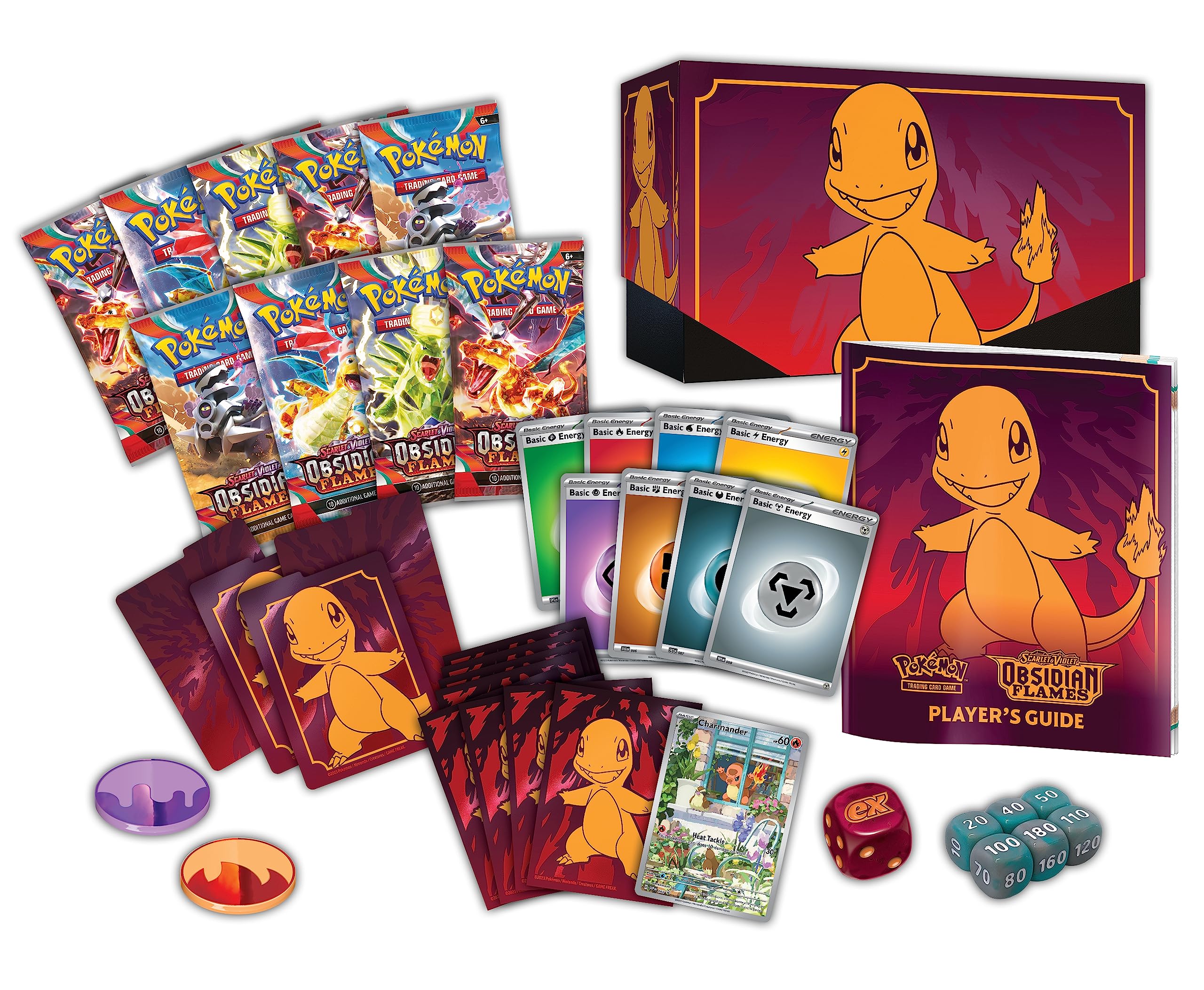 Pokemon Scarlet & Violet 3 Obsidian Flames Elite Trainer Box: Single