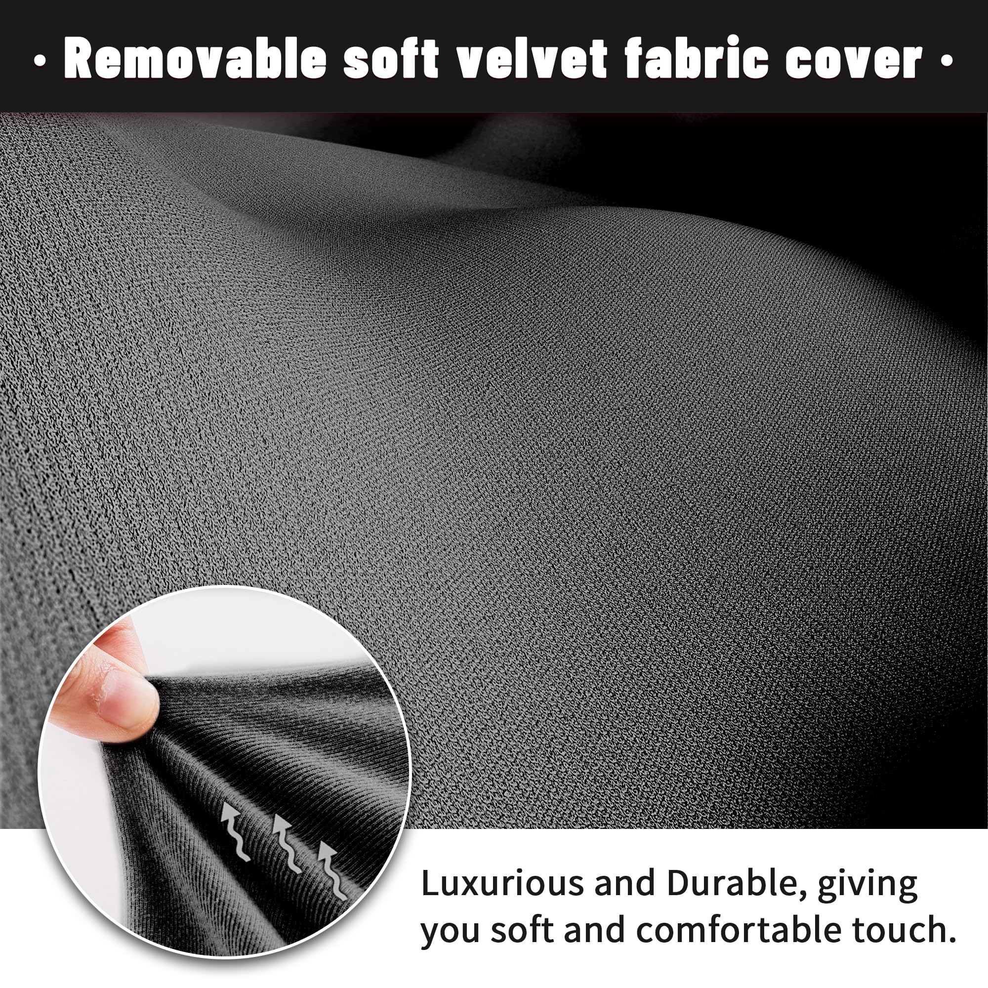 Sex Pillow Foam Heart Pillow Sex Position Pillow for Adults Sex Cushion Sex Furniture for Bedroom Couples Sex Toys: Black