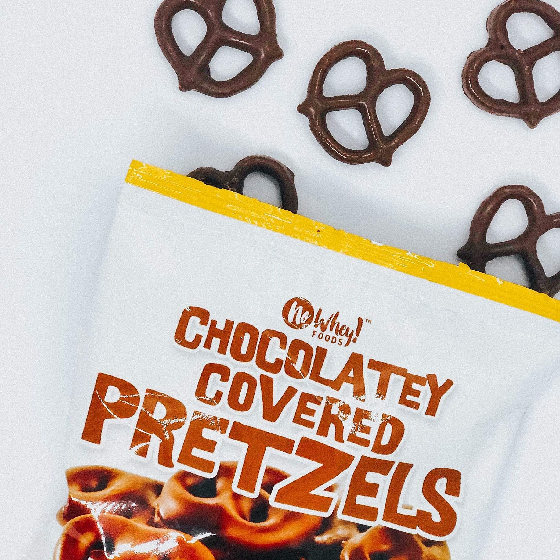 Vegan, Gluten Free Chocolatey Covered Pretzels (2 Pack) | Dairy Free, Peanut Free, Nut Free, Soy Free, All Natural, Sesame Free | Allergy Friendly | No Whey Foods: Vegan, Gluten Free Chocolatey Covered Pretzels (2 Pack) | Dairy Free, Peanut Free, Nut Free, Soy Free, All Natural, Sesame Free | Allergy Friendly | No Whey Foods