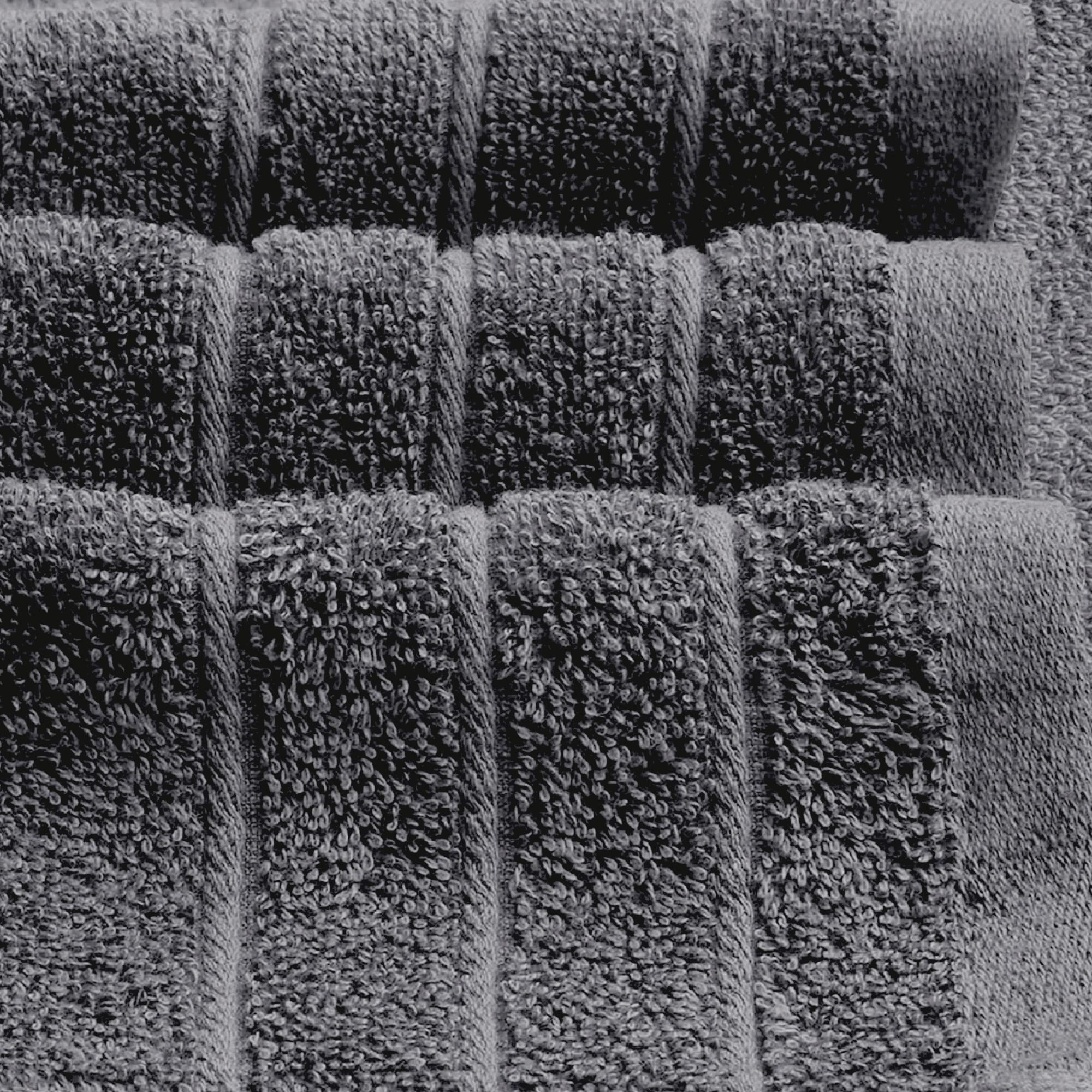 Tens Towels Pack of 4 Extra Large Bath Towels 30 x 60 Inches, 100% Cotton, Larger & Lighter Weight, Quicker to Dry, Super Soft and Absorbent, Perfect for Bathroom,: Dark Grey