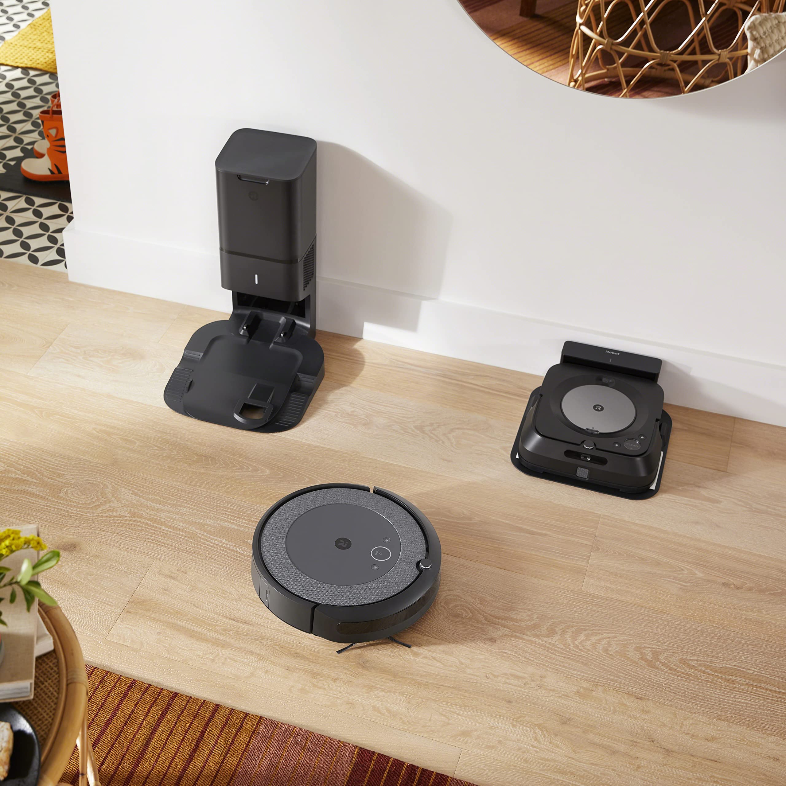 iRobot  Self-Emptying Robot Vacuum and Mop, Clean by Room with Smart Mapping, Empties Itself for Up to 60 Days, Works with Alexa, Personalized Cleaning OS: Roomba i3+ &amp; M6 Mop