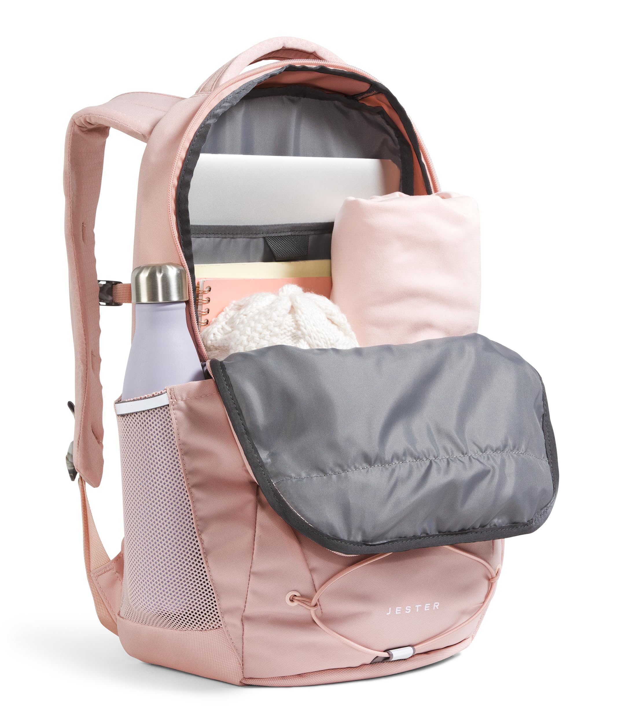 THE NORTH FACE Women's Jester Everyday Laptop Backpack, Pink Moss, One Size