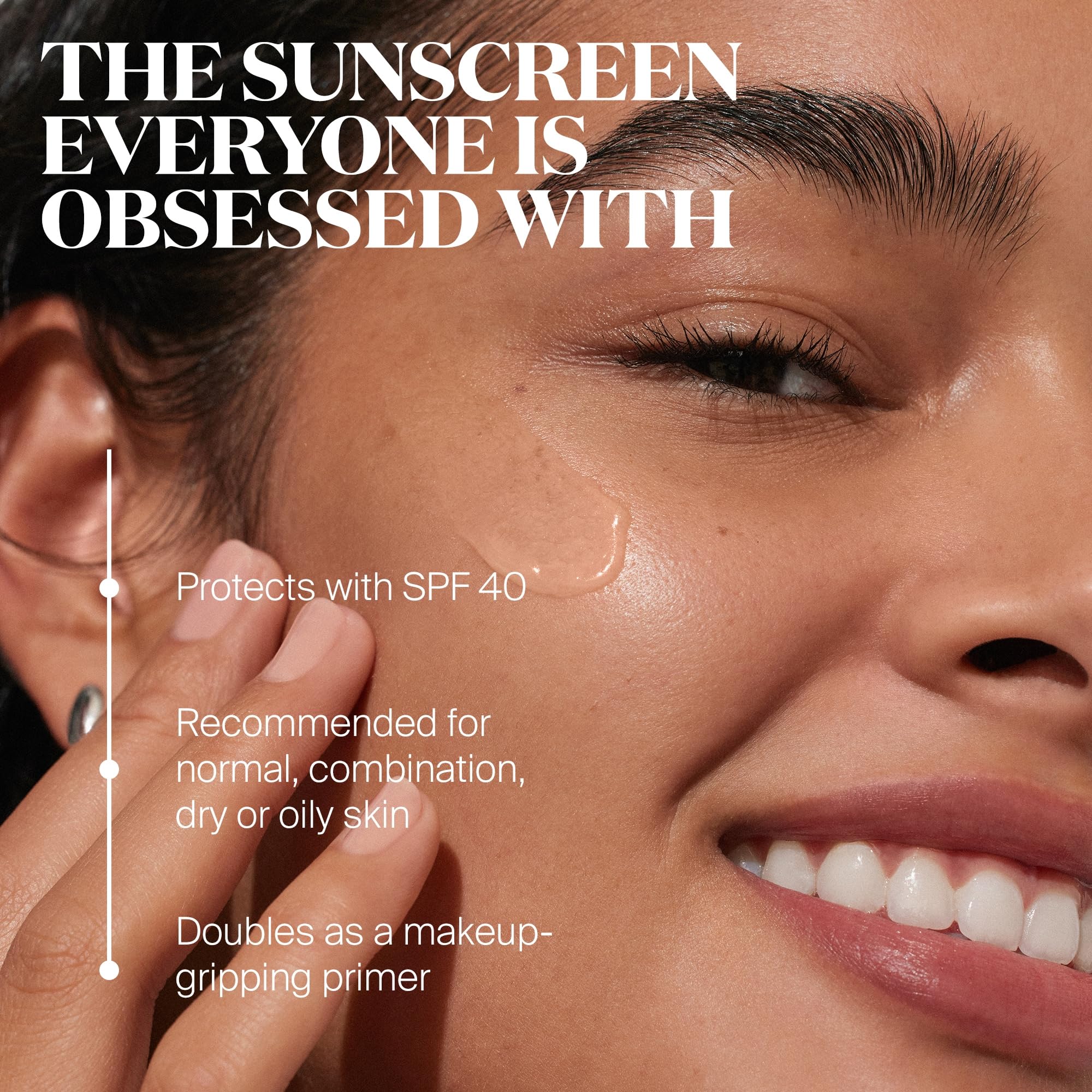 Supergoop! Unseen Sunscreen - SPF 40 - Invisible, Broad Spectrum Face Sunscreen + Makeup-Gripping Primer - Weightless, Scentless, Oil Free - For All Skin Types & Skin Tones - 0.5 fl oz - Pack of 2: 0.5 Fl Oz (Pack of 2)
