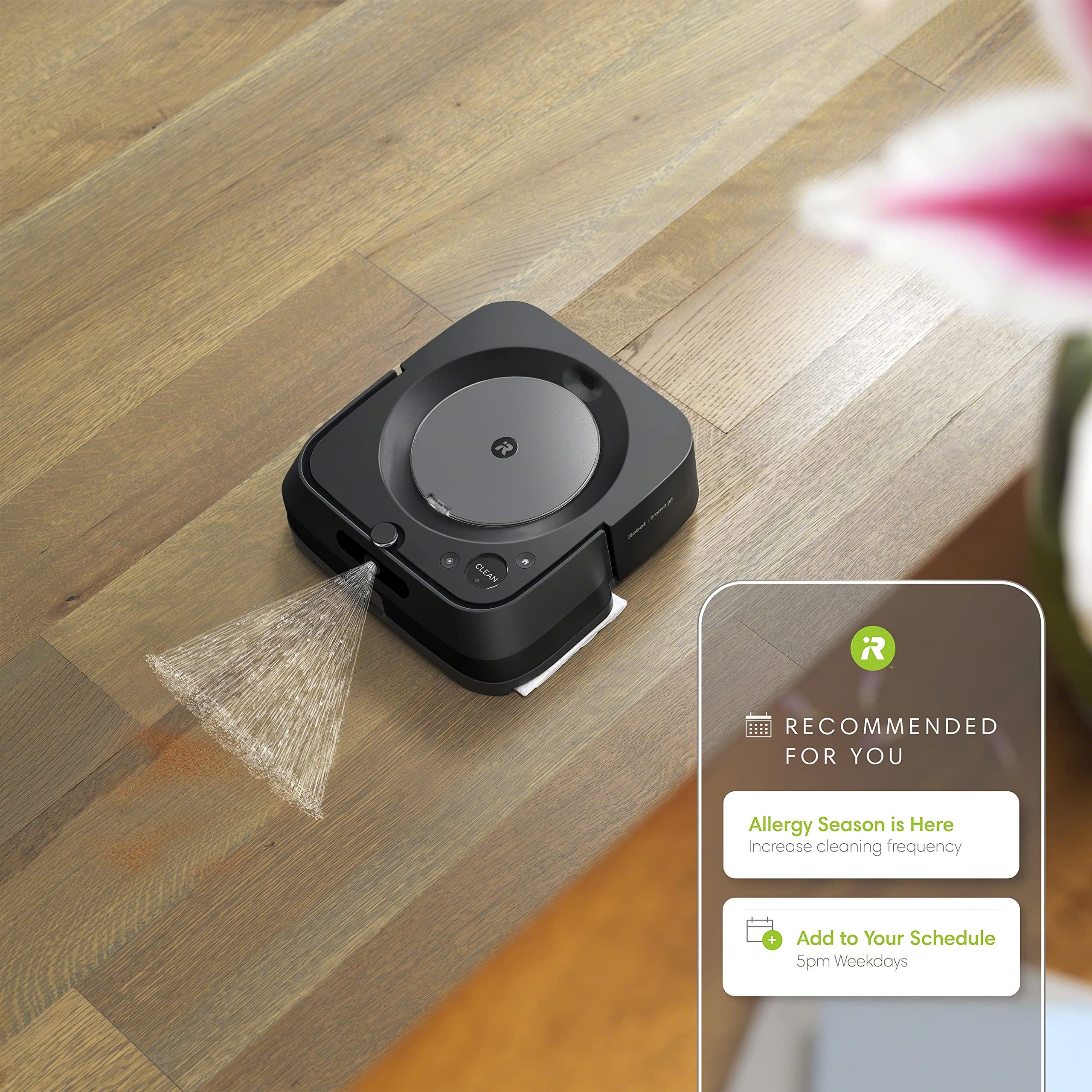 iRobot  Self-Emptying Robot Vacuum and Mop, Clean by Room with Smart Mapping, Empties Itself for Up to 60 Days, Works with Alexa, Personalized Cleaning OS: Roomba i3+ &amp; M6 Mop