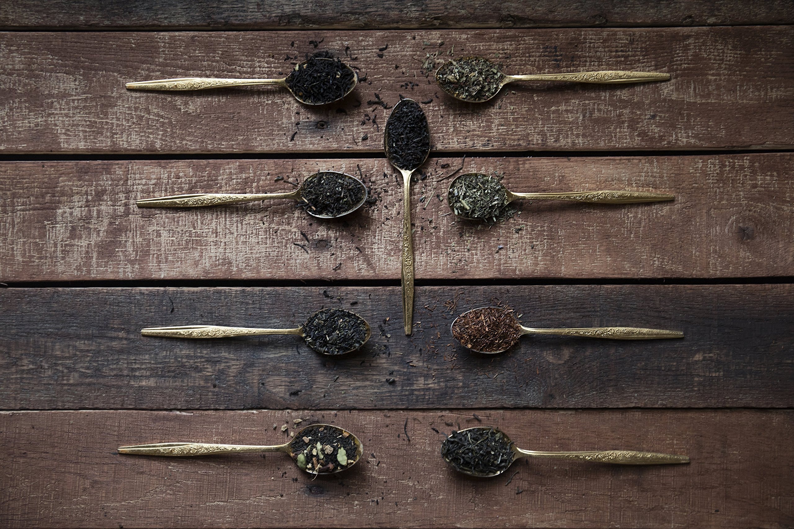 Golden Moon Tea Variety Pack - 9 Loose Leaf Tea Sampler - Organic Black, Green, White, and Herbal Teas Gift Set