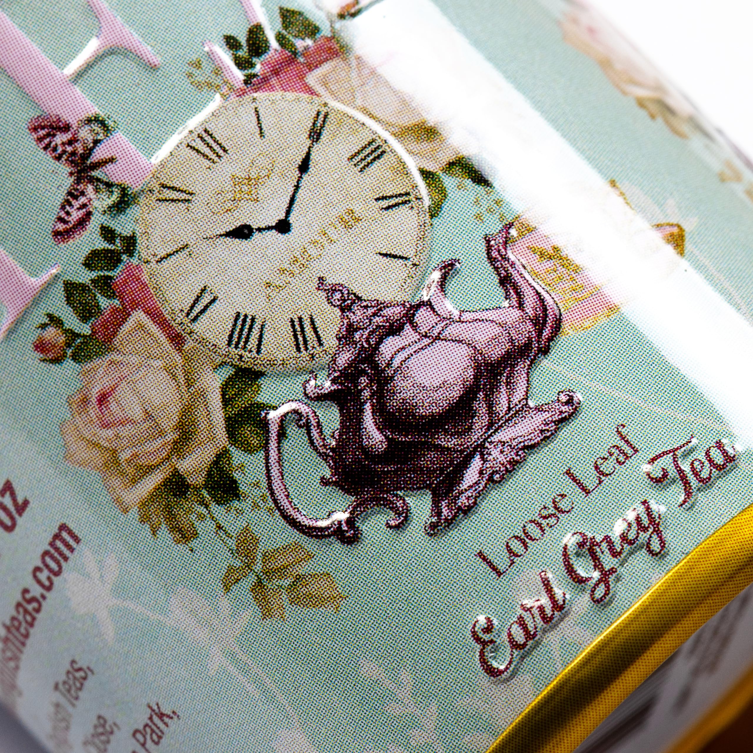 New English Teas Retro Time for Tea Vintage Tin with 70g Loose Tea