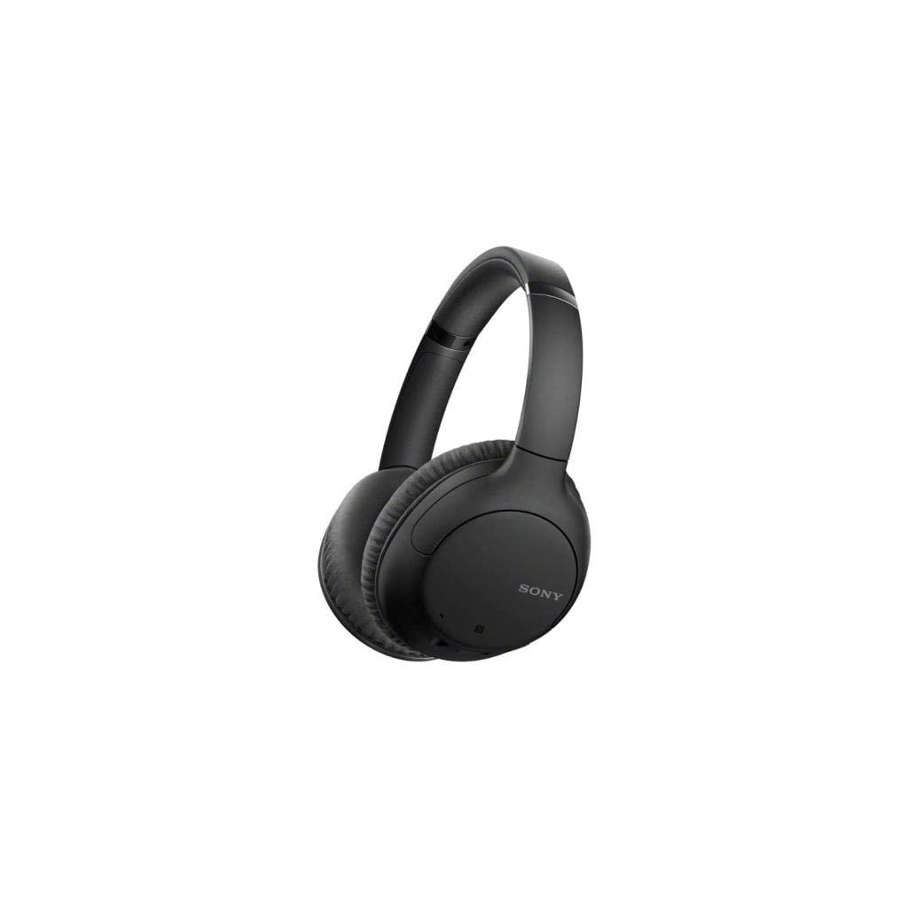 Sony Noise Canceling Headphones WHCH710N: Wireless Bluetooth Over The Ear Headset with Mic for Phone-Call and Alexa Voice Control, Black