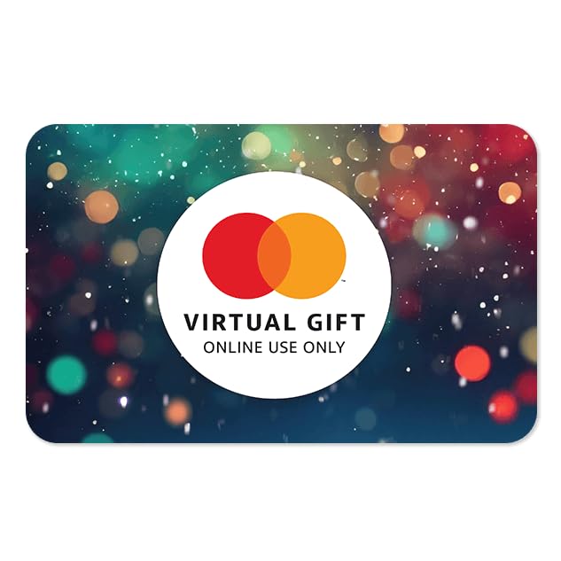 Mastercard Virtual $200 eGift Card (plus $6.95 purchase fee) – For Online Use Only