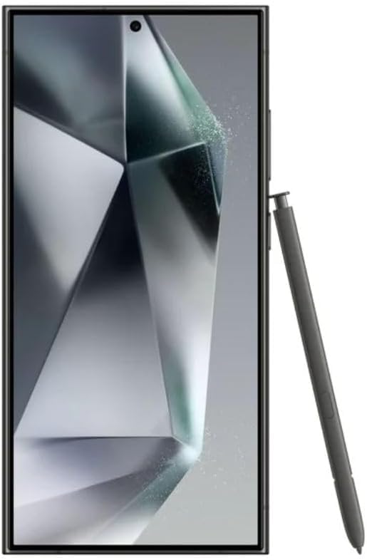 SAMSUNG Galaxy S24 Ultra Cell Phone, 256GB AI Smartphone, Unlocked Android, 200MP, 100x Zoom Cameras, Long Battery Life, S Pen, Global Version, 2024 - Titanium Black