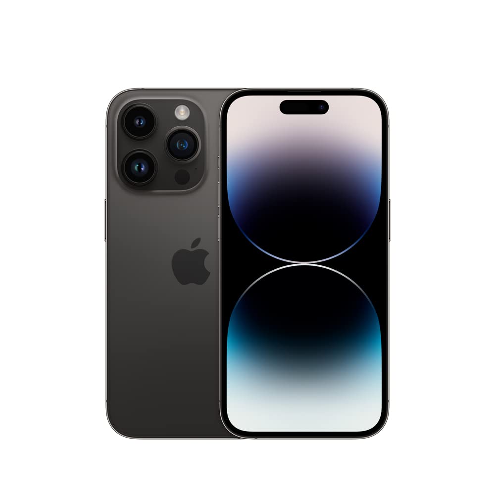 Apple iPhone 14 Pro, 256GB, Space Black - Unlocked (Renewed Premium)