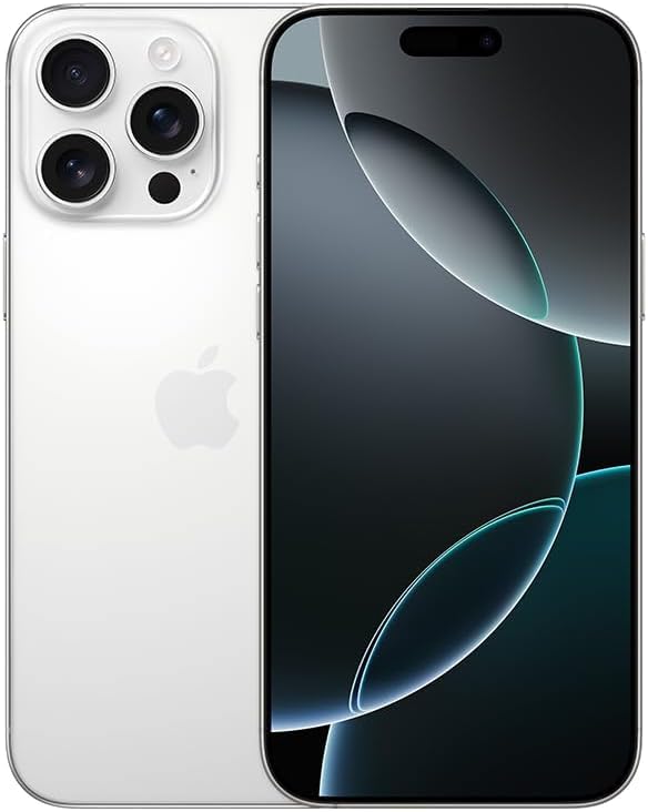Apple iPhone 16 Pro Max, US Version, 256GB, Desert Titanium - Unlocked (Renewed)