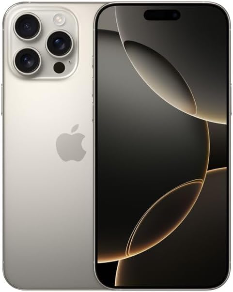 Apple iPhone 16 Pro, 128GB, Desert Titanium for Verizon (Renewed)