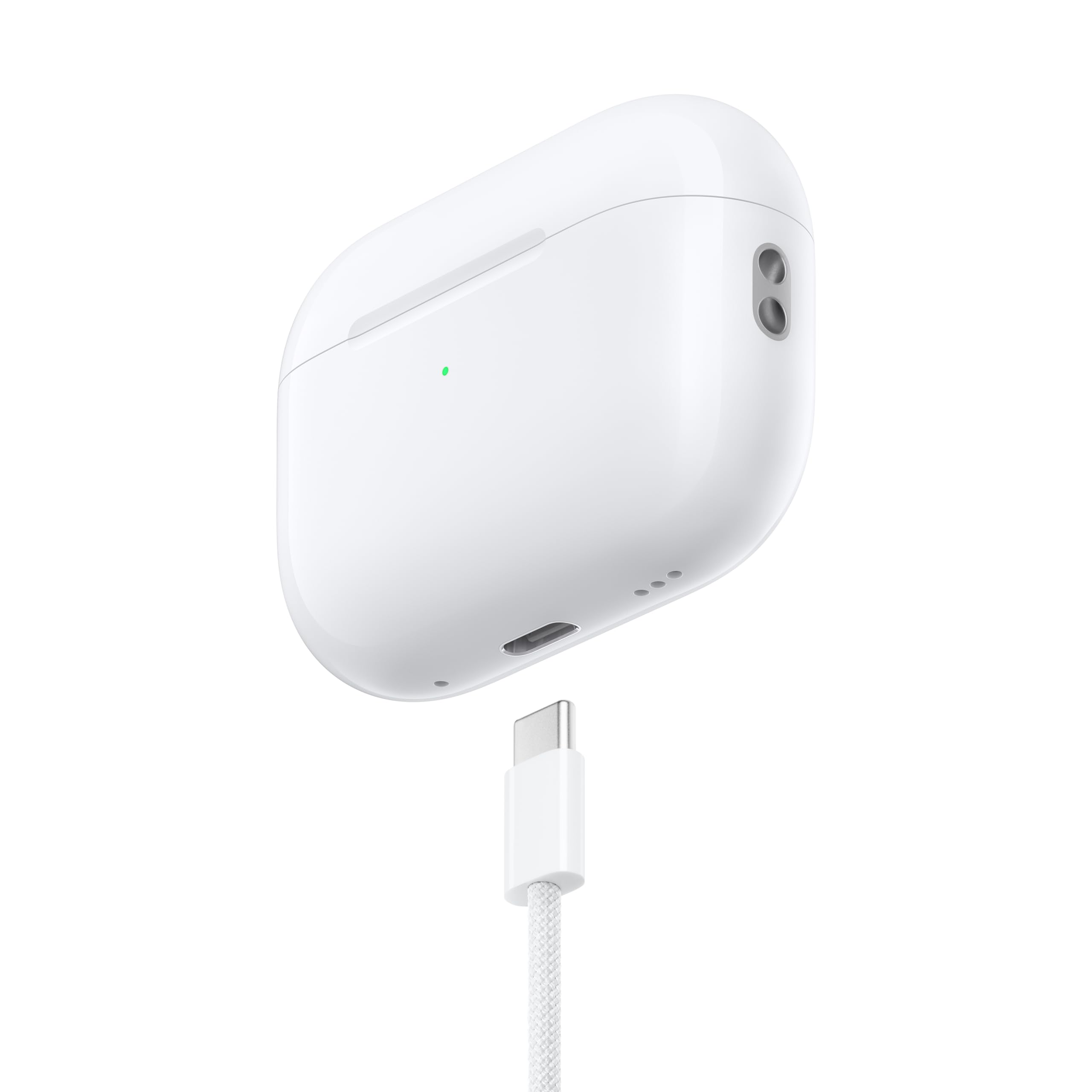 Apple AirPods Pro 2 Wireless Earbuds, Active Noise Cancellation, Hearing Aid Feature, Bluetooth Headphones, Transparency, Personalized Spatial Audio, High-Fidelity Sound, H2 Chip, USB-C Charging