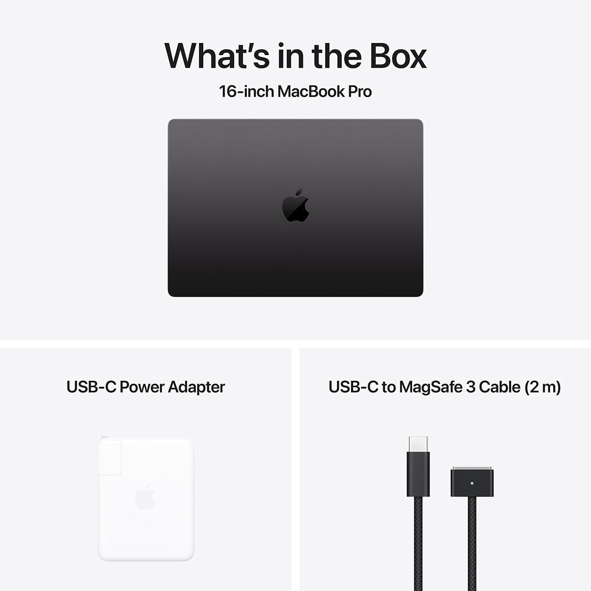 Apple MacBook Pro 16.2", M4 Pro Chip with 14-Core CPU and 20-Core GPU, Late 2024 - Space Black, Standard Display, 24GB, 1TB SSD