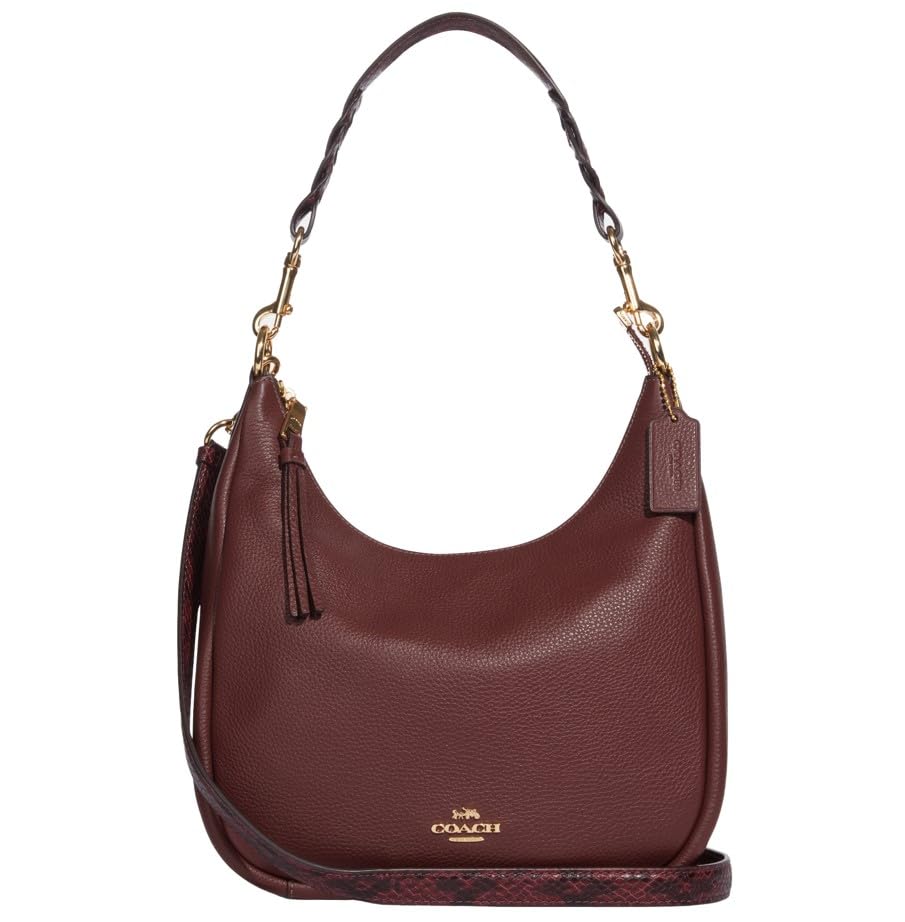 Coach Unisex Jules Hobo: Wine Multi One Size