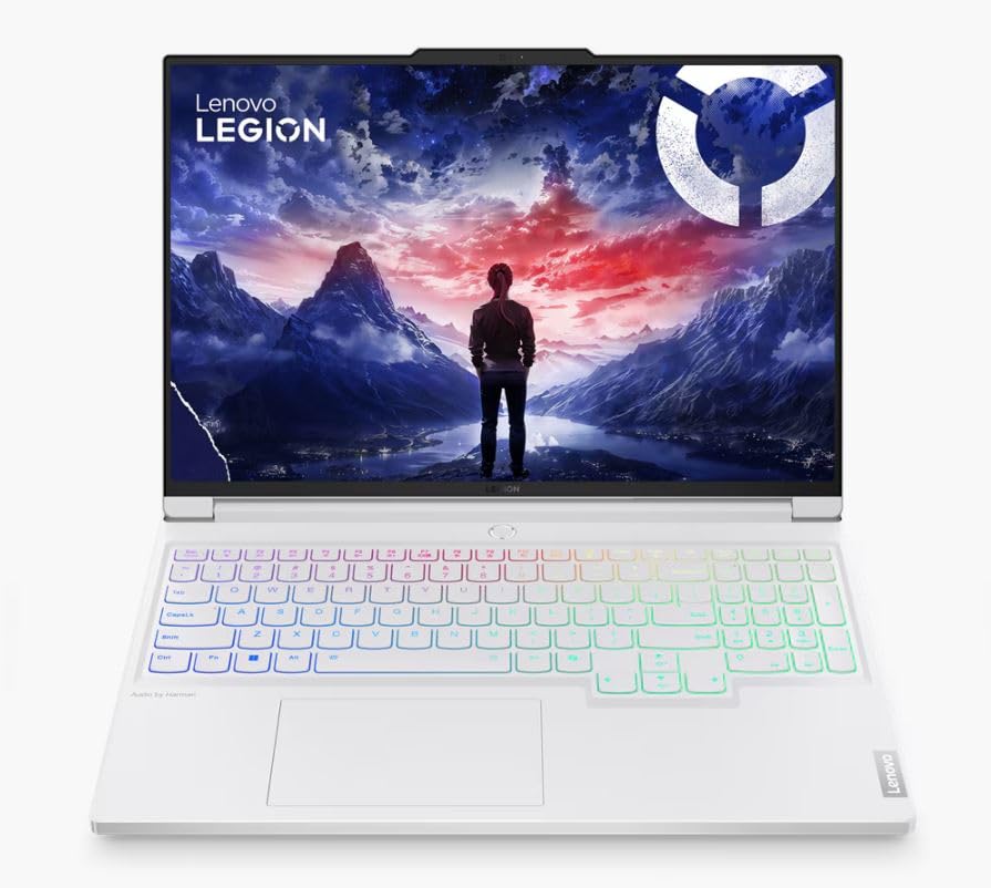 Lenovo Legion 7i Gen 9 Gaming Laptop, Intel Core i9-14900HX, GeForce RTX 4070, 16" 3.2K (3200 x 2000) IPS 165Hz Display, 32GB DDR5, 2TB SSD, Per-Key RGB Backlit KB, Windows 11 Home - Glacier White