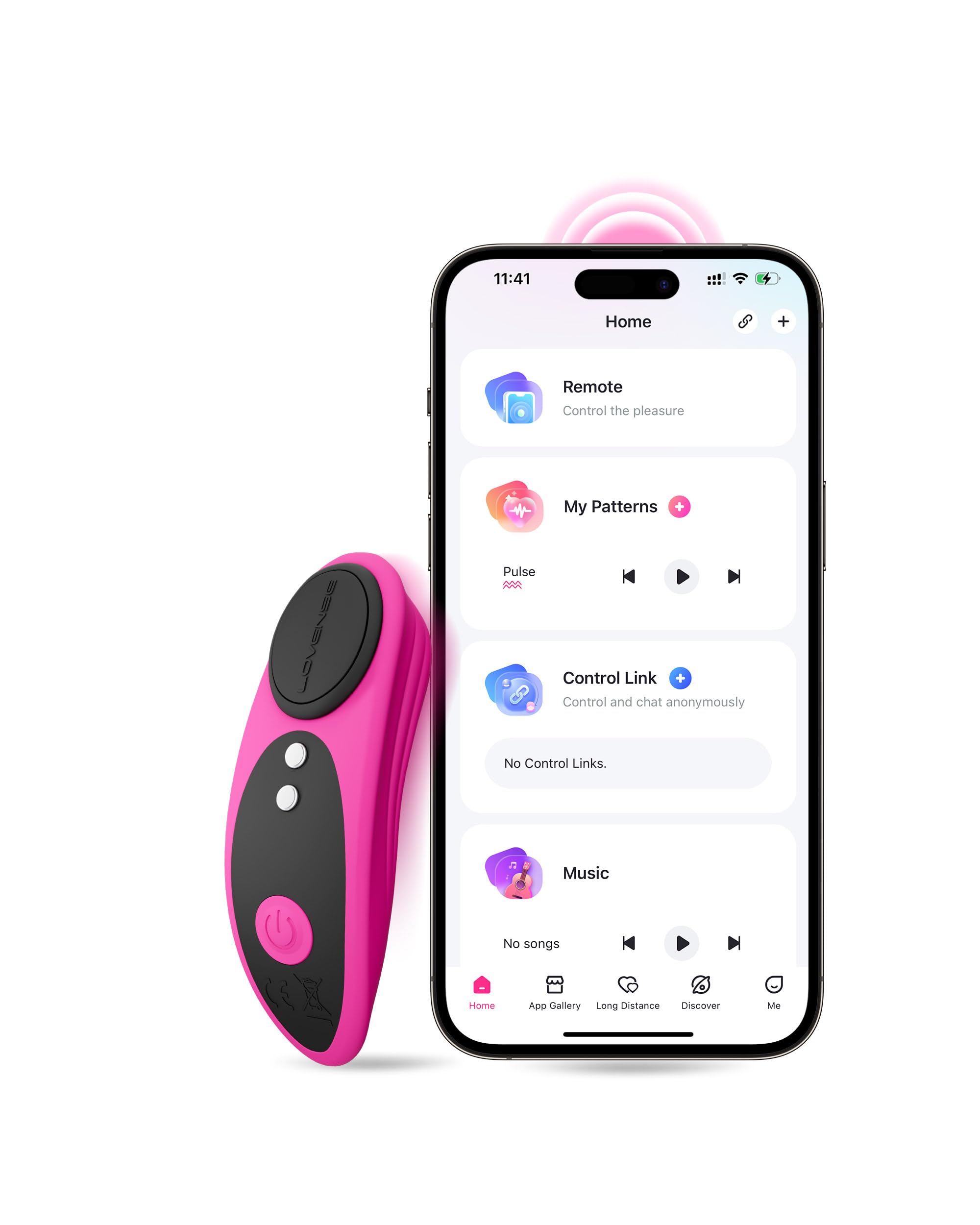 LOVENSE Ferri Wearable Vibrating Panties, Remote Control Long Distance Magnetic Panty Vibrator for Female Couple Pleasure Adult Sex Toy Clitoral Stimulator Massager, Discreet, Waterproof