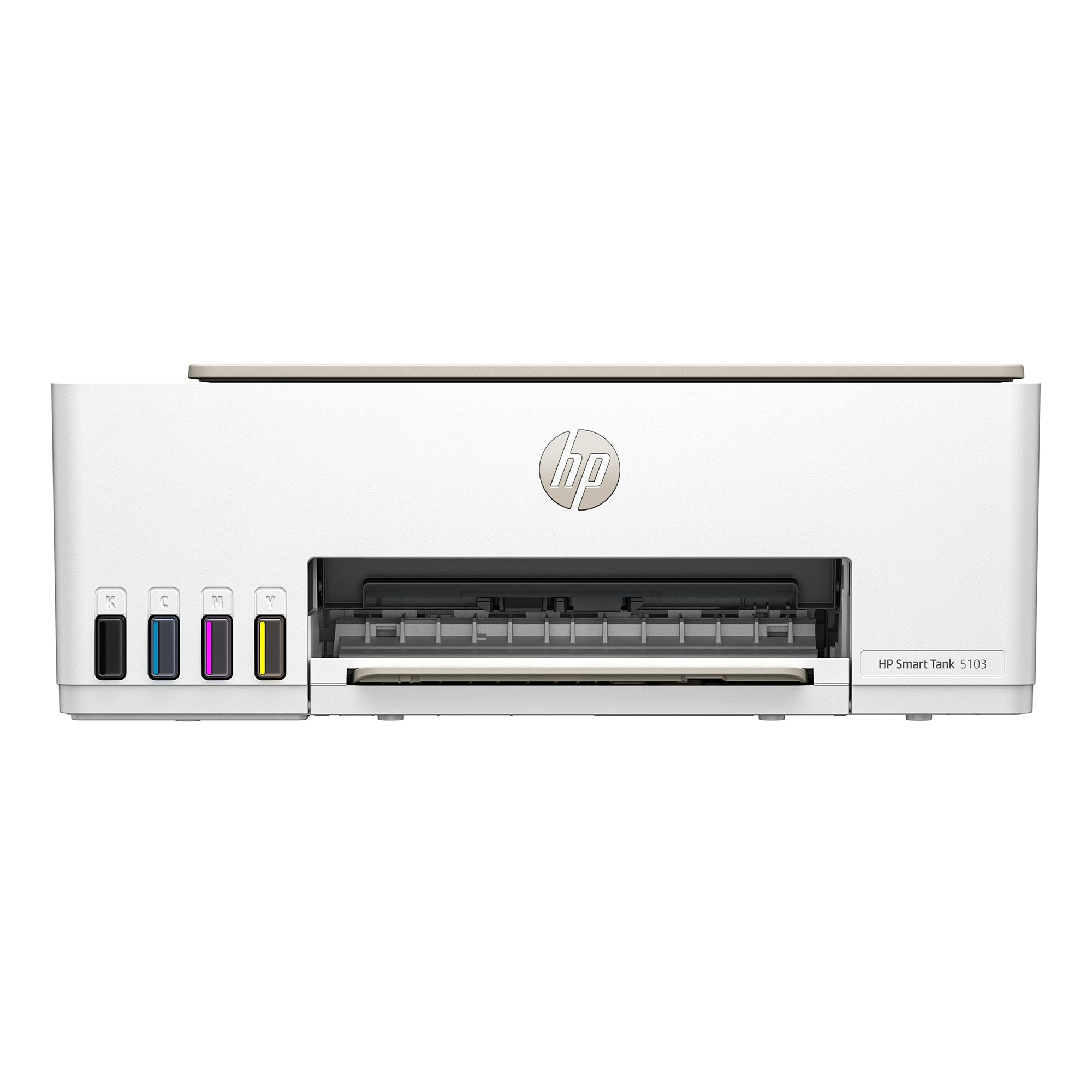 HP Smart Tank 5103 Wireless All-in-One Ink Tank Printer with 2 Years of Ink and 100sheets of Photo Paper Included, Print, scan, Copy, Best-for-Home, Refillable Ink Tank(5D1B2A)