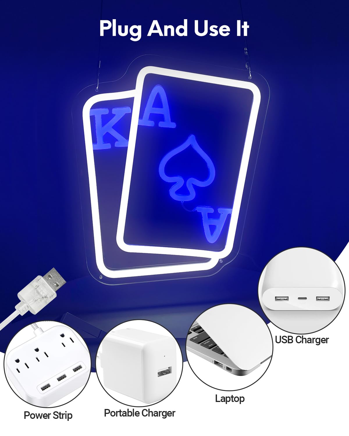 GAME ON Neon Sign for Wall Decor, LED Neon Gamer Sign for Arcade Room, Game Room, Bedroom, Kids, Boyfriend, Gifts Stepless Dimmable